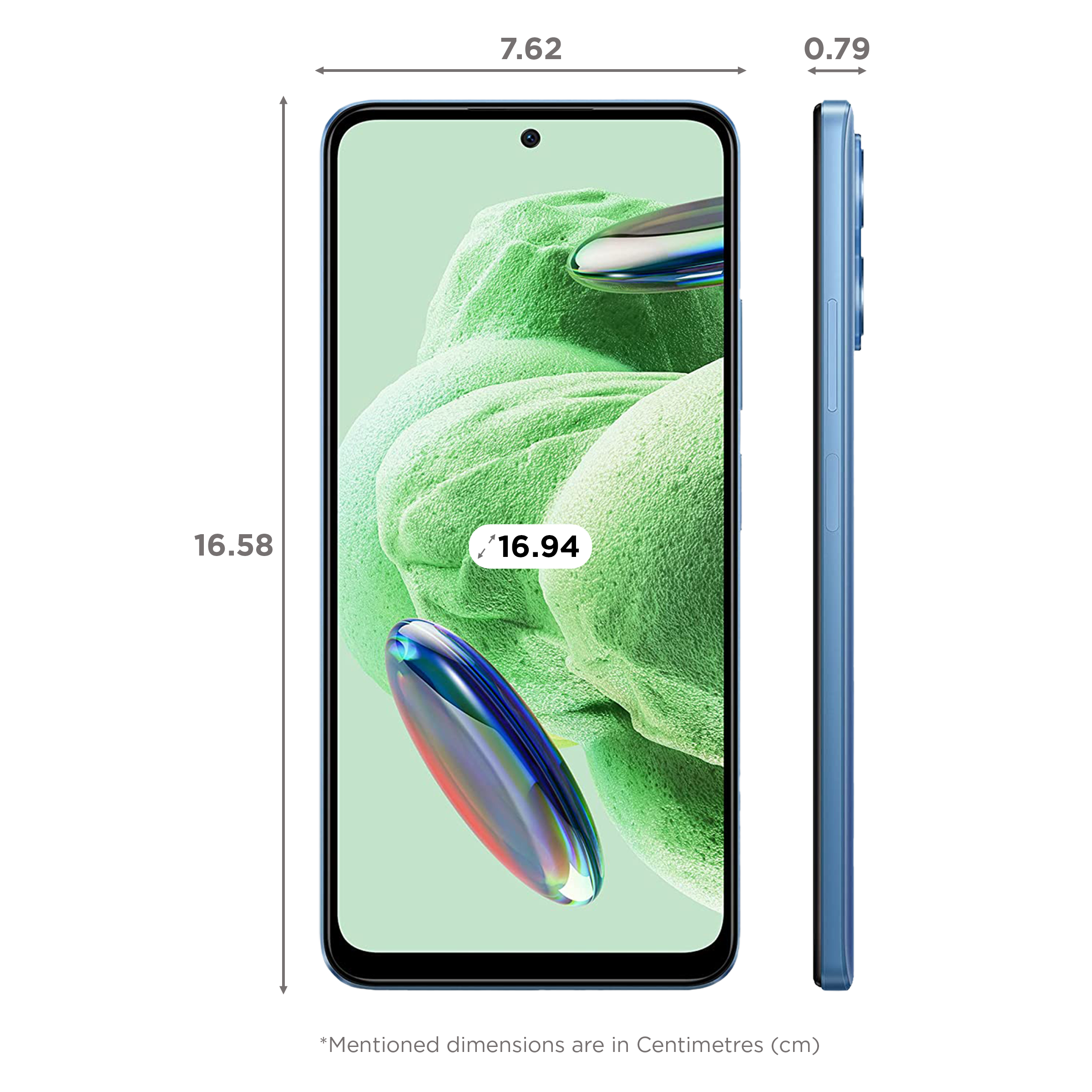 Redmi Note 12 5G (8GB RAM, 256GB, Mystique Blue)_2