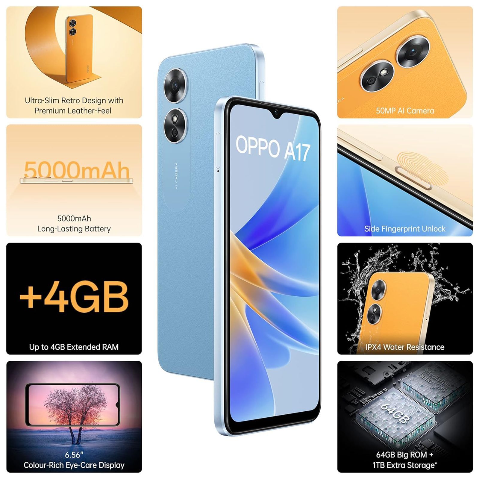 OPPO A17 (4GB RAM, 64GB, Lake Blue) OPPO A17 (4GB RAM, 64GB, Lake Blue)_11