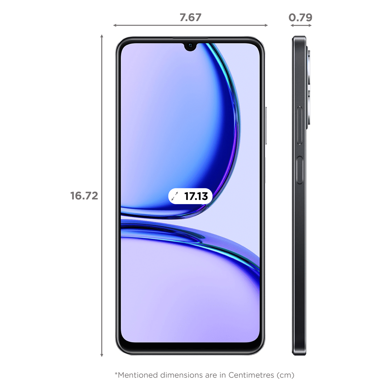 realme C53 (4GB RAM, 128GB, Champion Black)_2