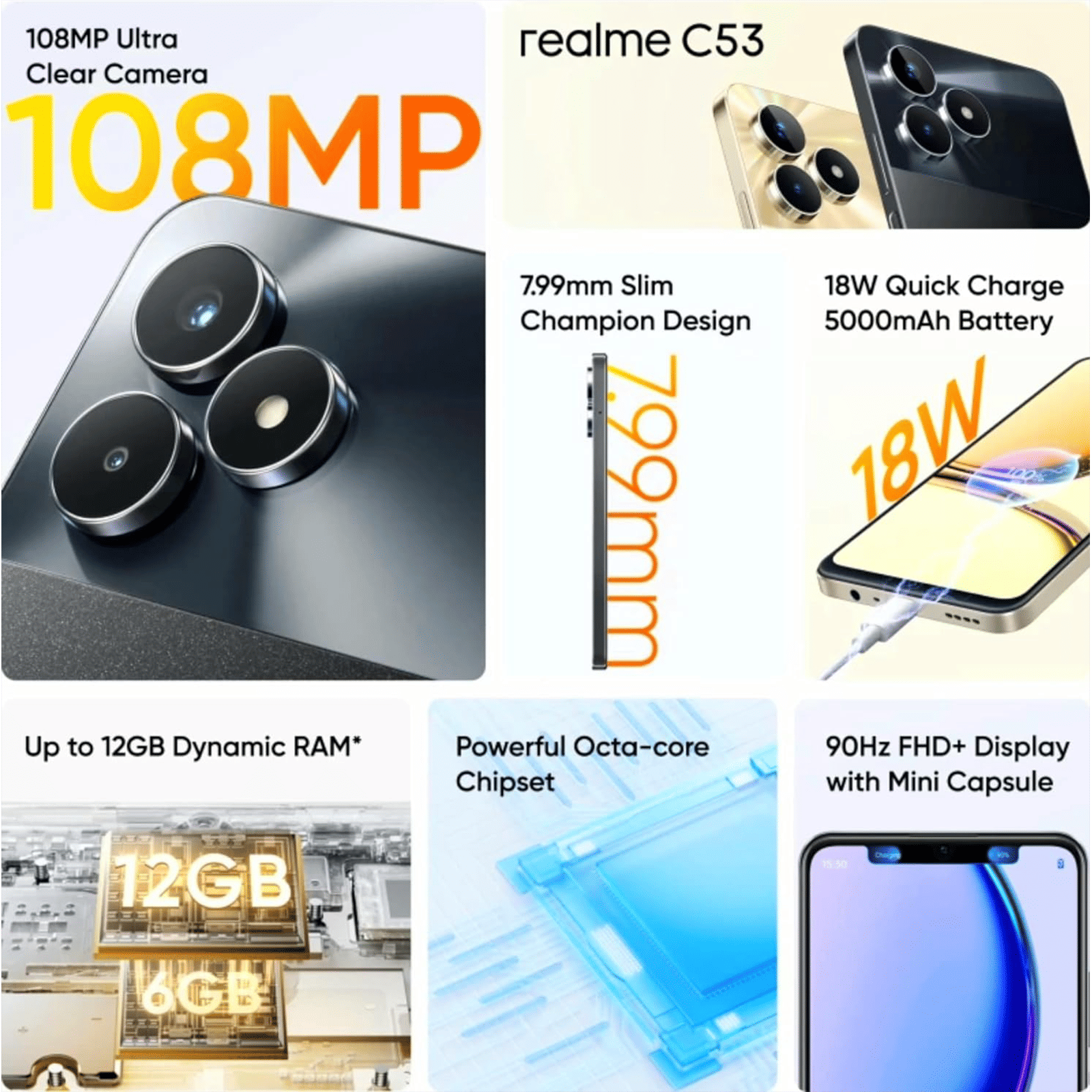 realme C53 (6GB RAM, 64GB, Champion Black) realme C53 (6GB RAM, 64GB, Champion Black)_10