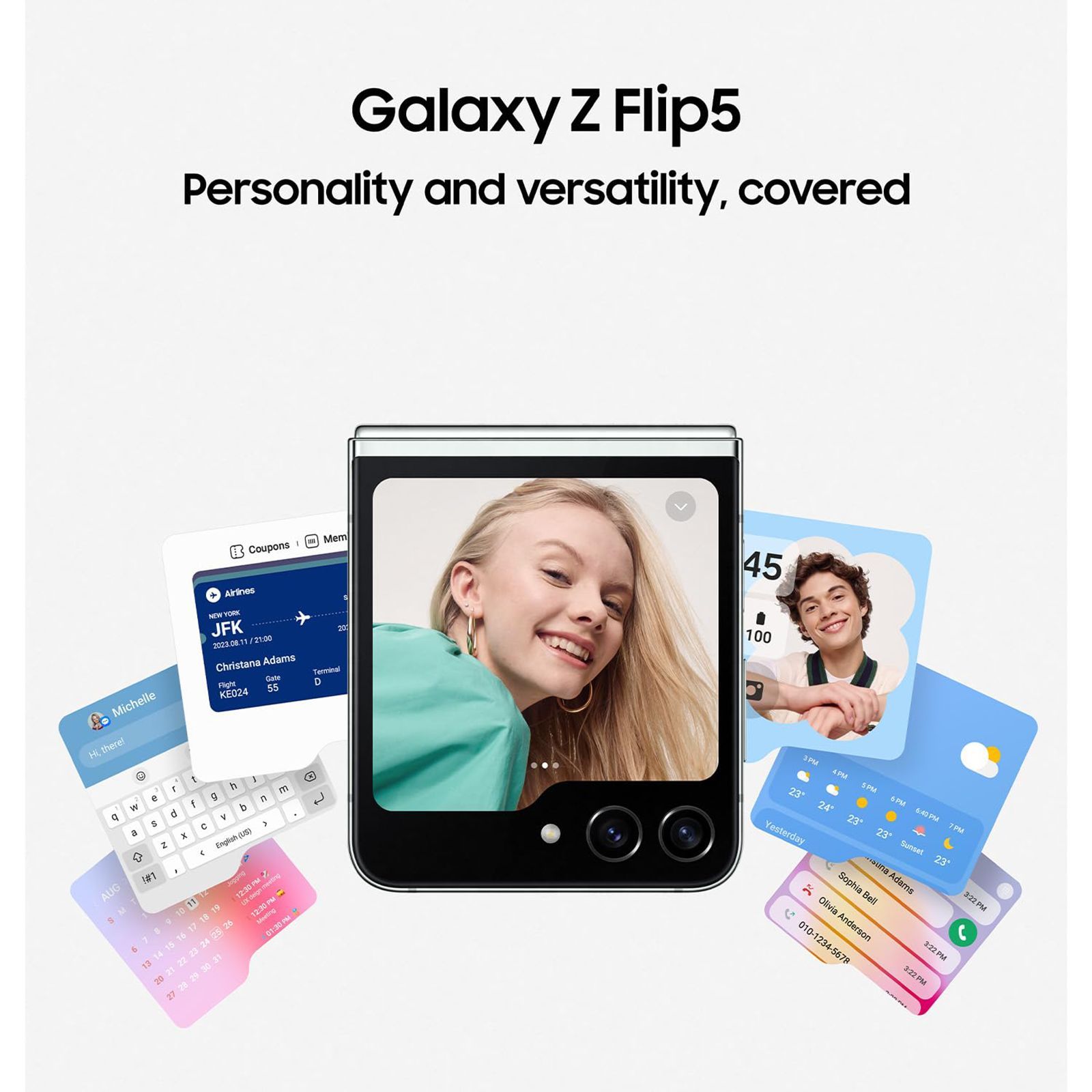 SAMSUNG Galaxy Z Flip5 5G (8GB RAM, 256GB, Mint) SAMSUNG Galaxy Z Flip5 5G (8GB RAM, 256GB, Mint)_12