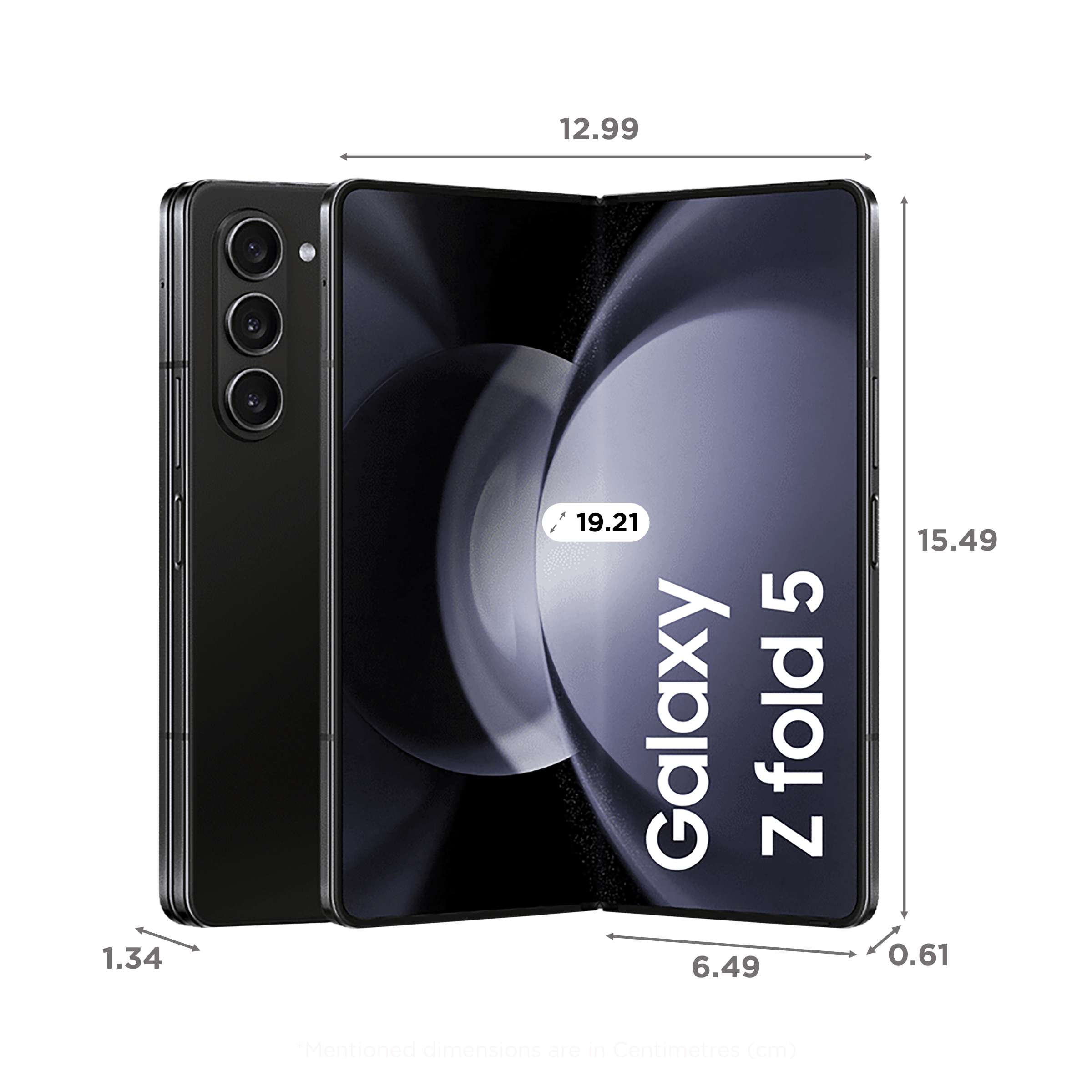 SAMSUNG Galaxy Z Fold5 5G (12GB RAM, 256GB, Phantom Black)_2