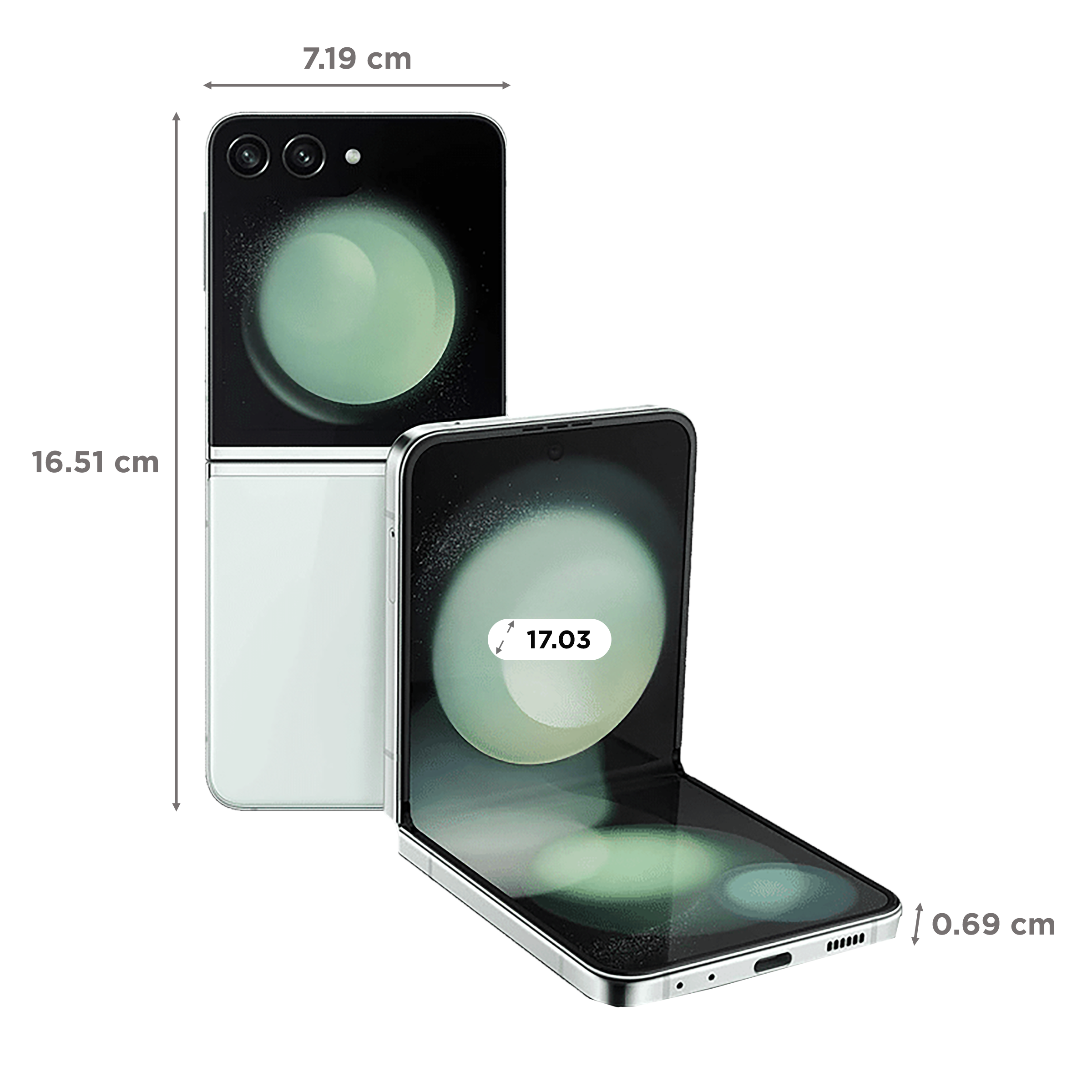 SAMSUNG Galaxy Z Flip5 5G (8GB RAM, 512GB, Mint) SAMSUNG Galaxy Z Flip5 5G (8GB RAM, 512GB, Mint)_2