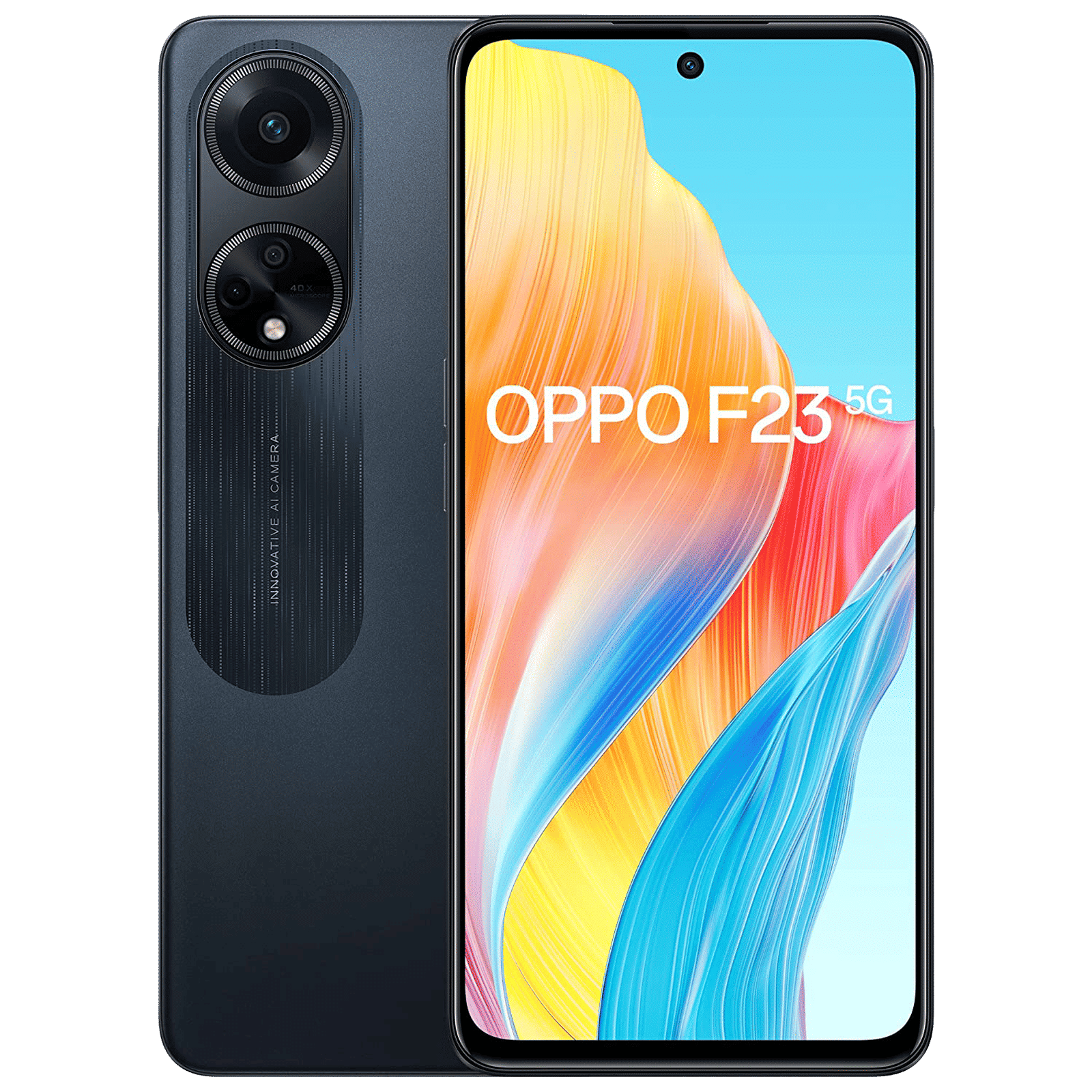 oppo F23 5G (8GB RAM, 128GB, Cool Black)_1