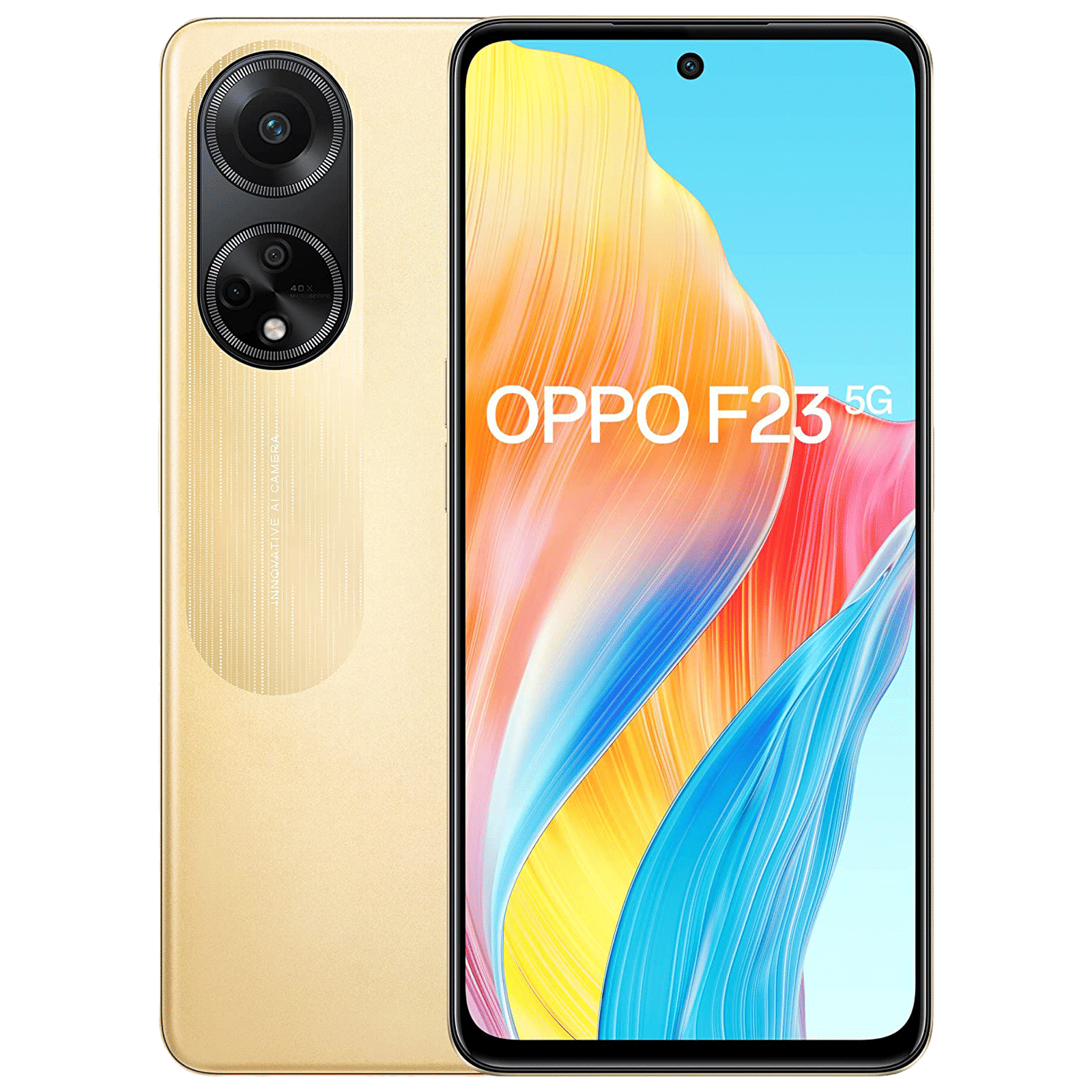 oppo F23 5G (8GB RAM, 128GB, Bold Gold)_1