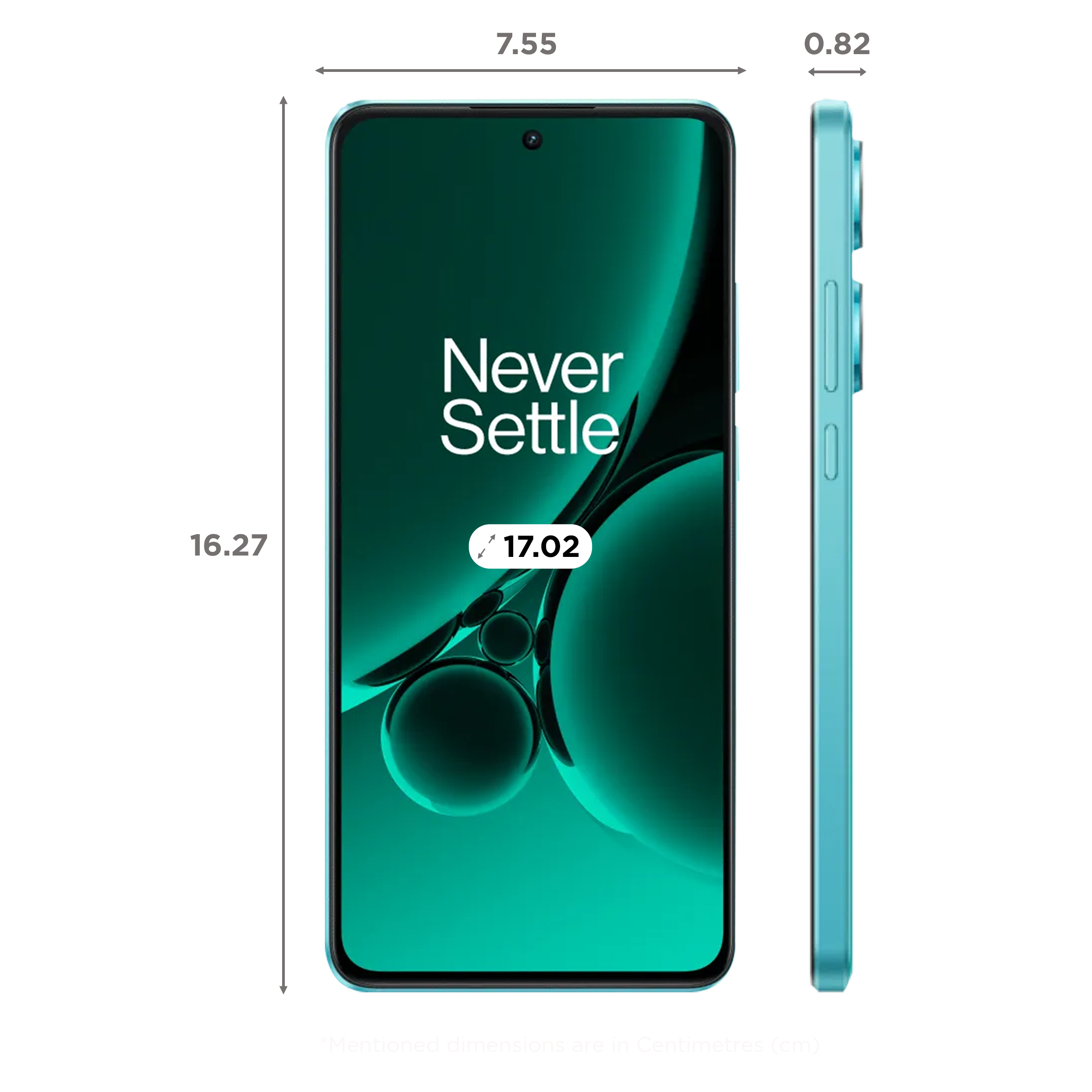 OnePlus Nord CE3 5G (8GB RAM, 128GB, Aqua Surge) OnePlus Nord CE3 5G (8GB RAM, 128GB, Aqua Surge) _2