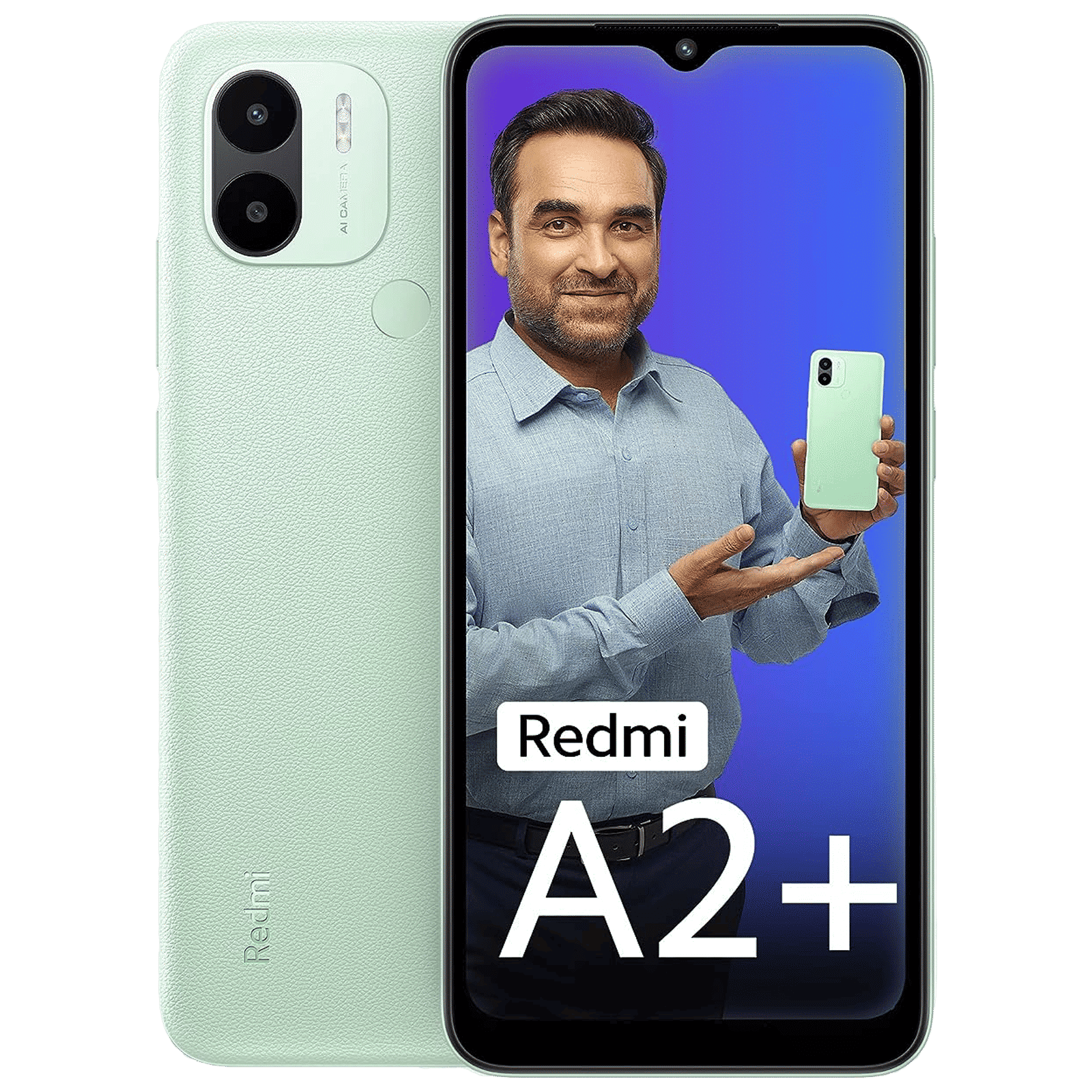 Redmi A2 Plus (4GB RAM, 128GB, Sea Green) Redmi A2 Plus (4GB RAM, 128GB, Sea Green)_1