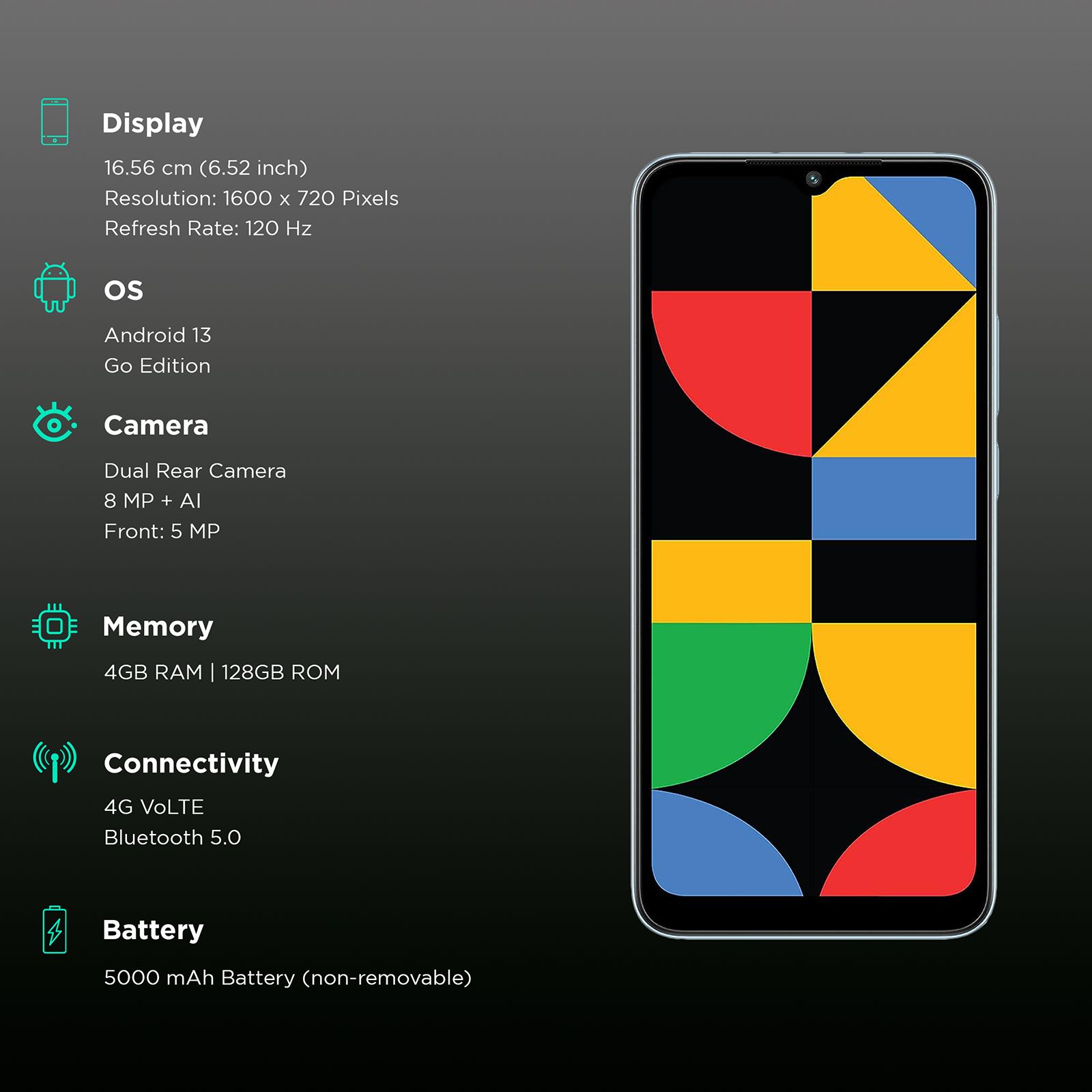 Redmi A2 Plus (4GB RAM, 128GB, Aqua Blue) Redmi A2 Plus (4GB RAM, 128GB, Aqua Blue)_3