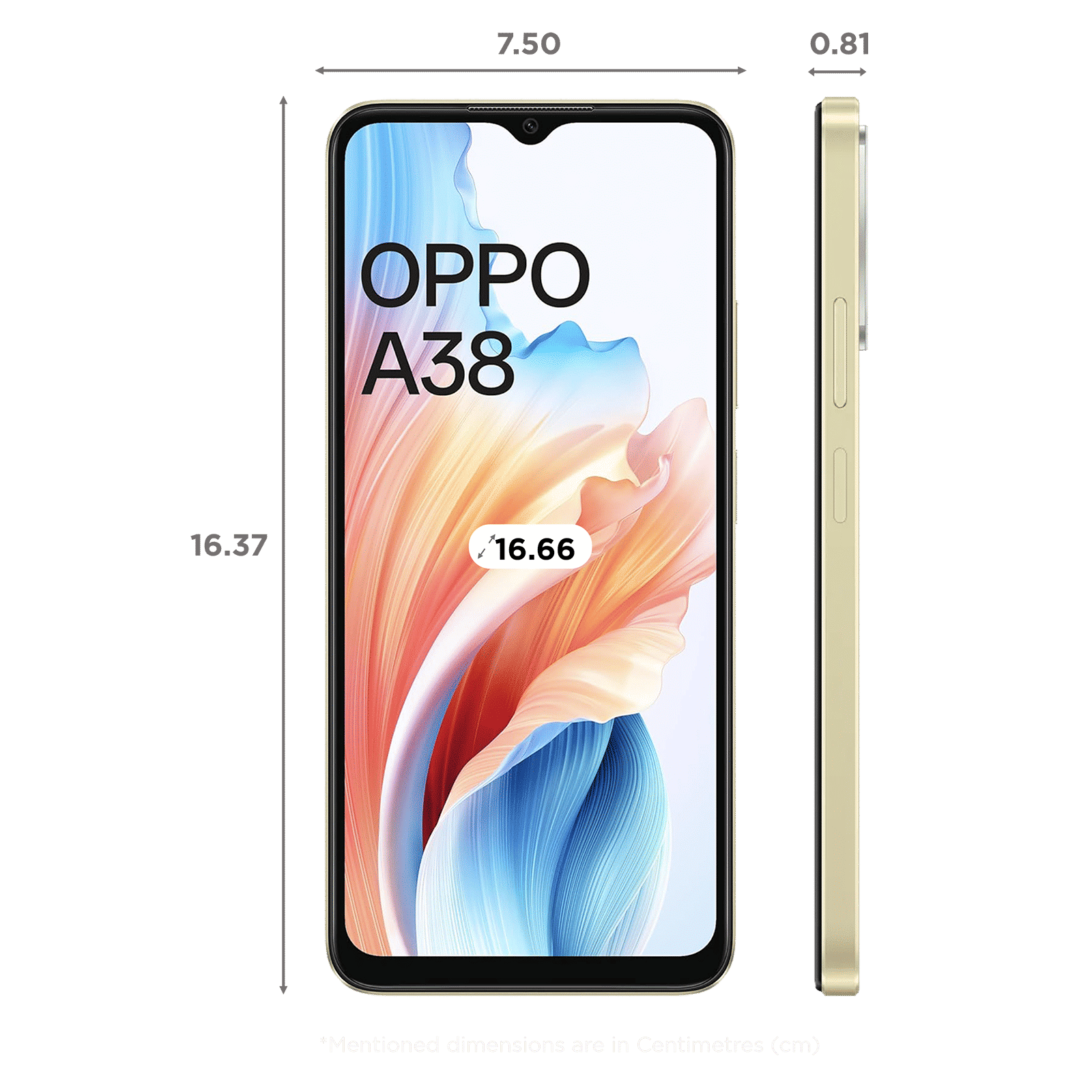 oppo A38 (4GB RAM, 128GB, Glowing Gold)_2