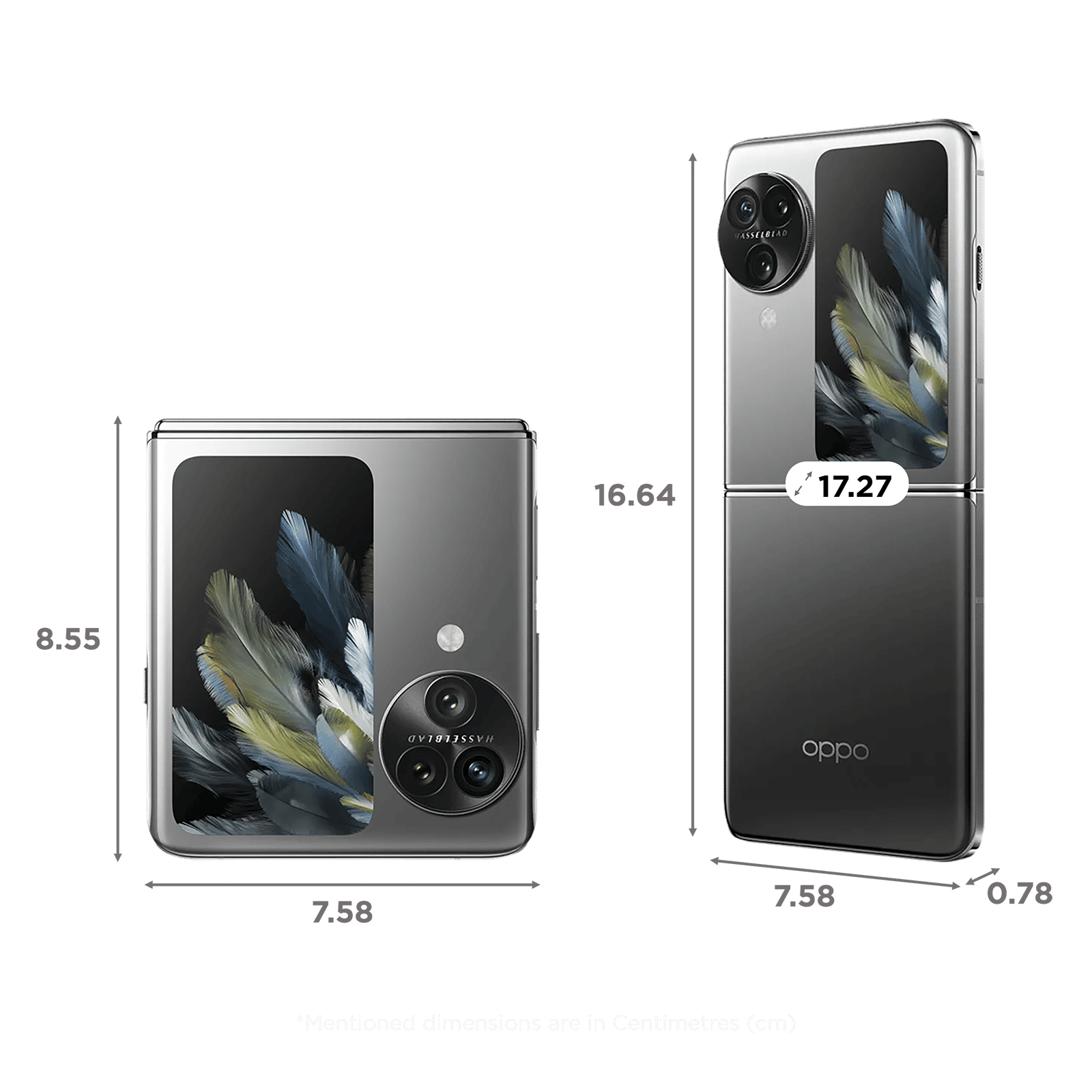 oppo Find N3 Flip 5G (12GB RAM, 256GB, Sleek Black) oppo Find N3 Flip 5G (12GB RAM, 256GB, Sleek Black)_2