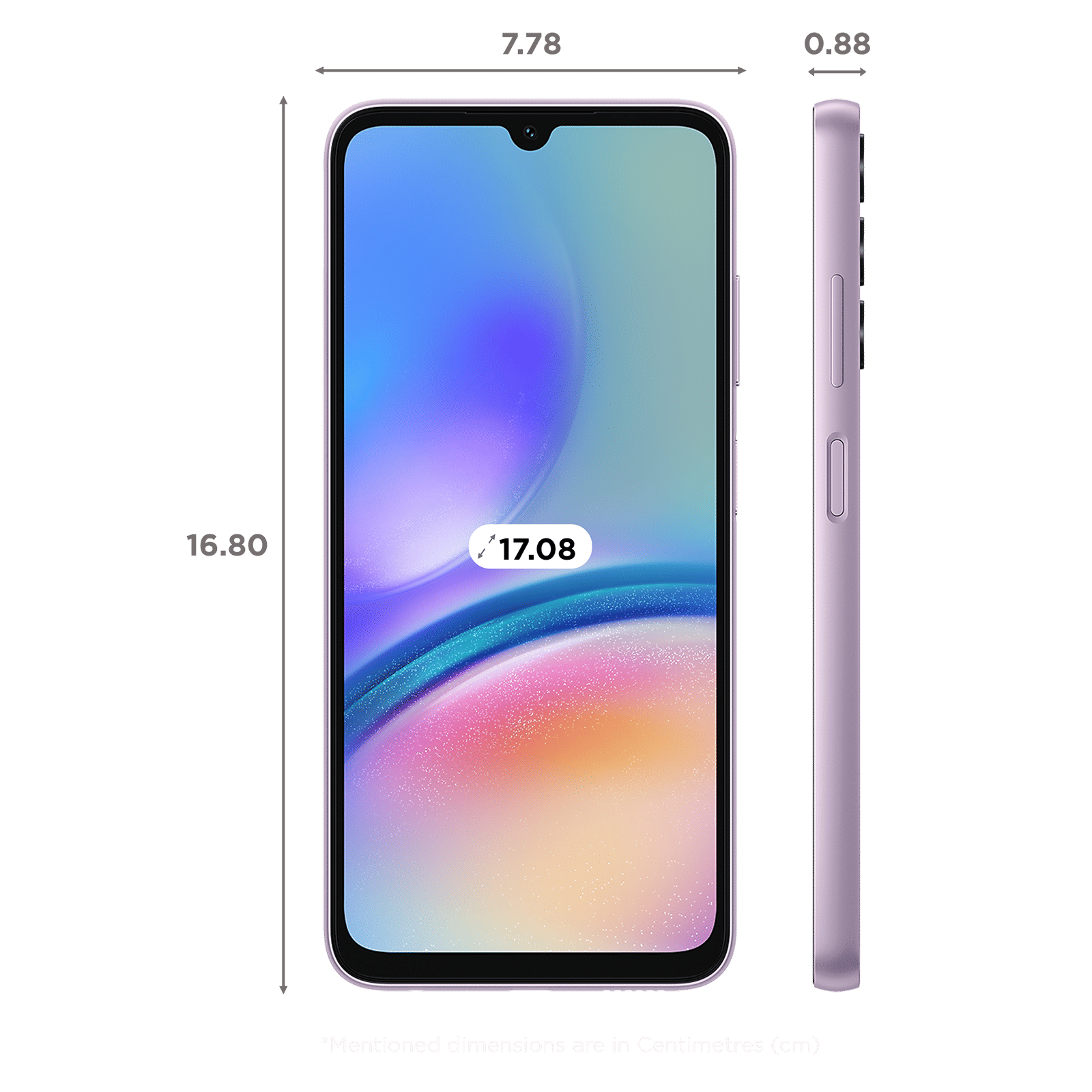 SAMSUNG Galaxy A05s (6GB RAM, 128GB, Light Violet)_2