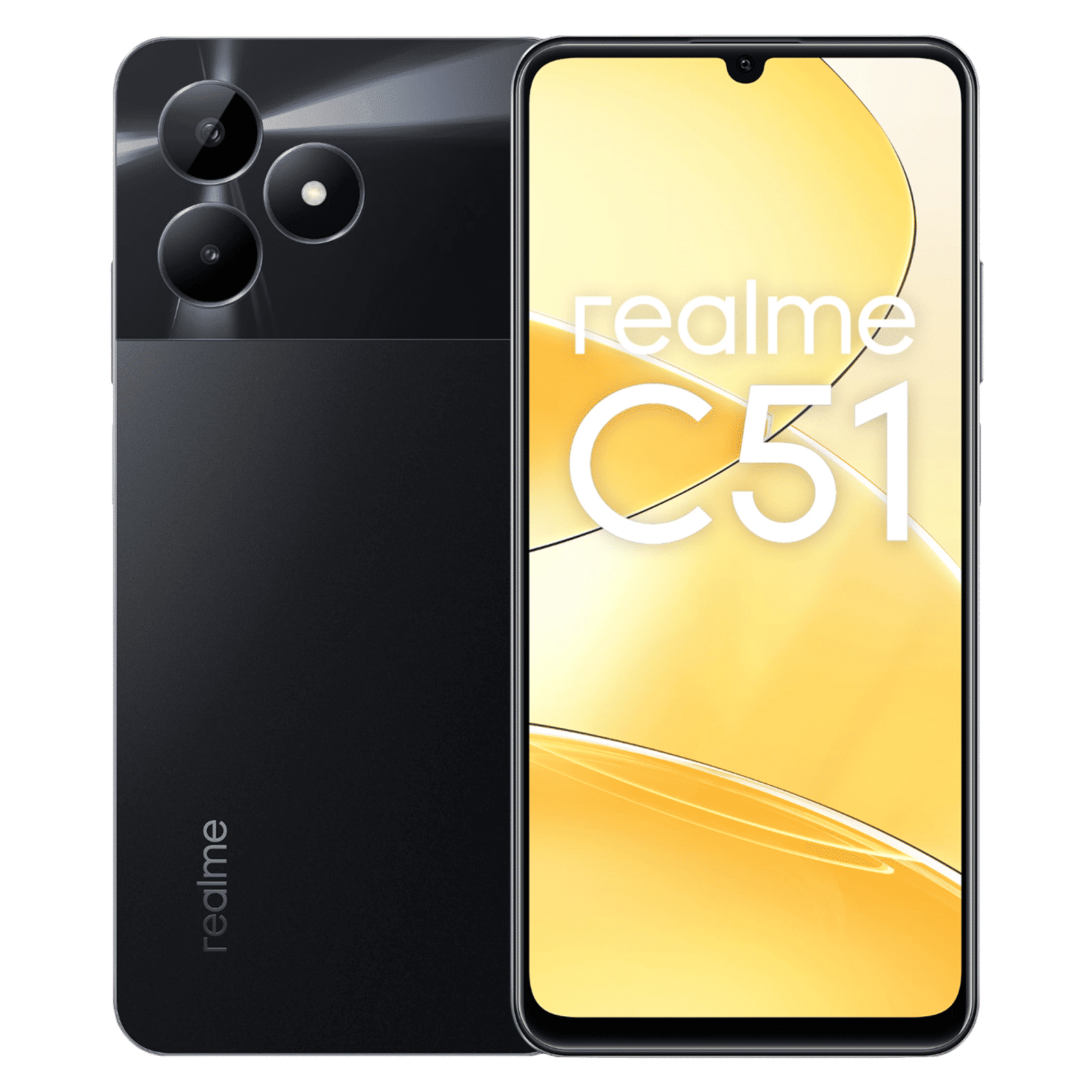 realme C51 (4GB RAM, 128GB, Carbon Black)_1