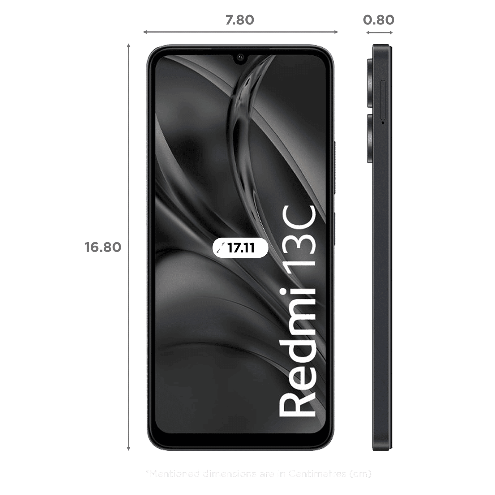 Redmi 13C (4GB RAM, 128GB, Stardust Black)_2