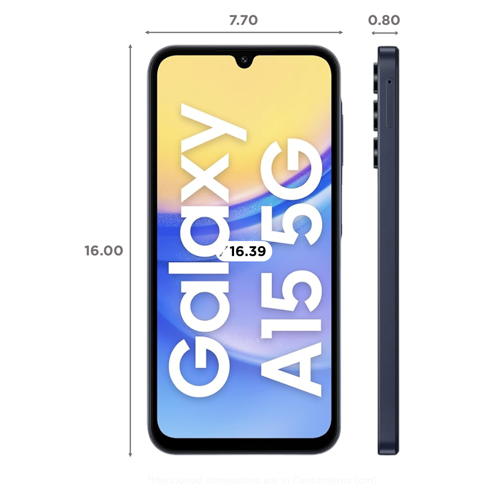 SAMSUNG Galaxy A15 5G (8GB RAM, 128GB, Blue Black)_2