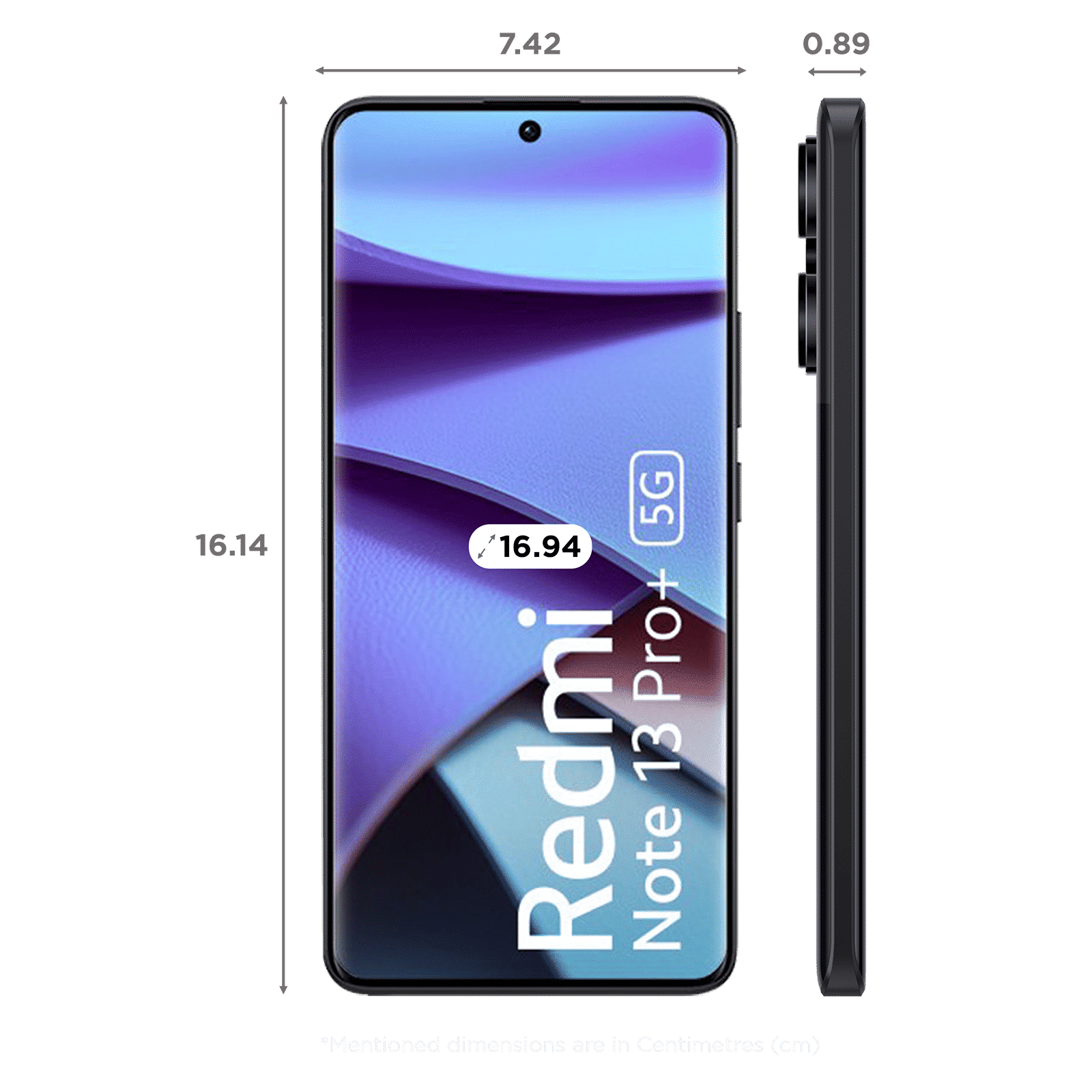 Redmi Note 13 Pro Plus 5G (8GB RAM, 256GB, Midnight Black)_2