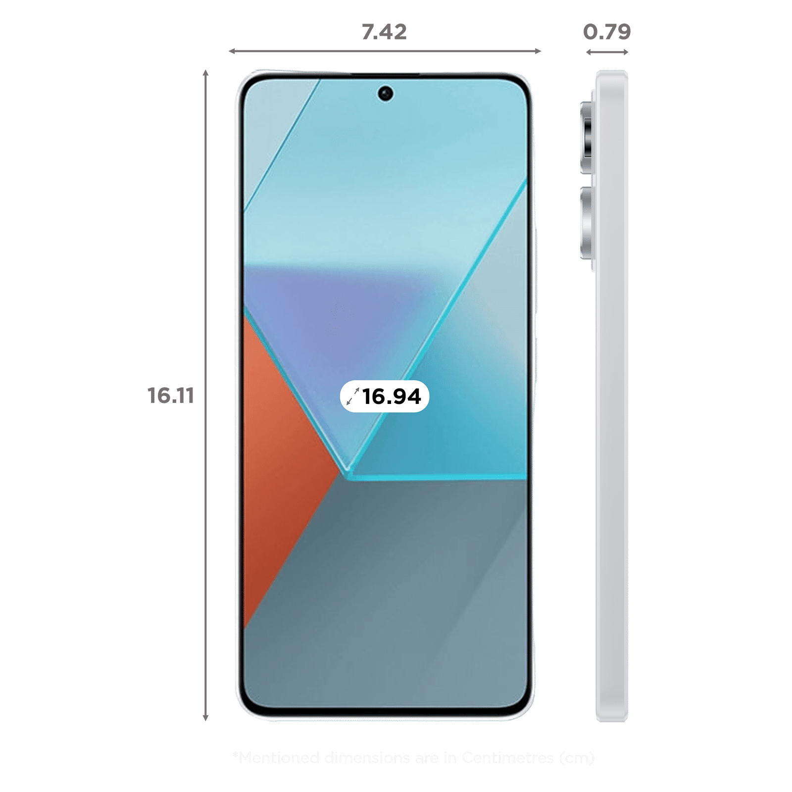 Redmi Note 13 Pro 5G (8GB RAM, 128GB, Arctic White) Redmi Note 13 Pro 5G (8GB RAM, 128GB, Arctic White)_2