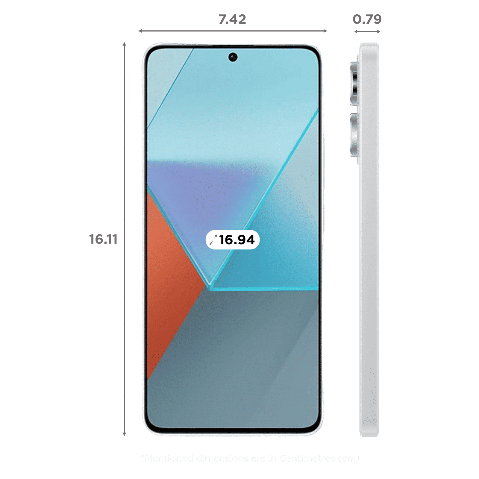 Redmi Note 13 Pro 5G (8GB RAM, 256GB, Arctic White) Redmi Note 13 Pro 5G (8GB RAM, 256GB, Arctic White)_2