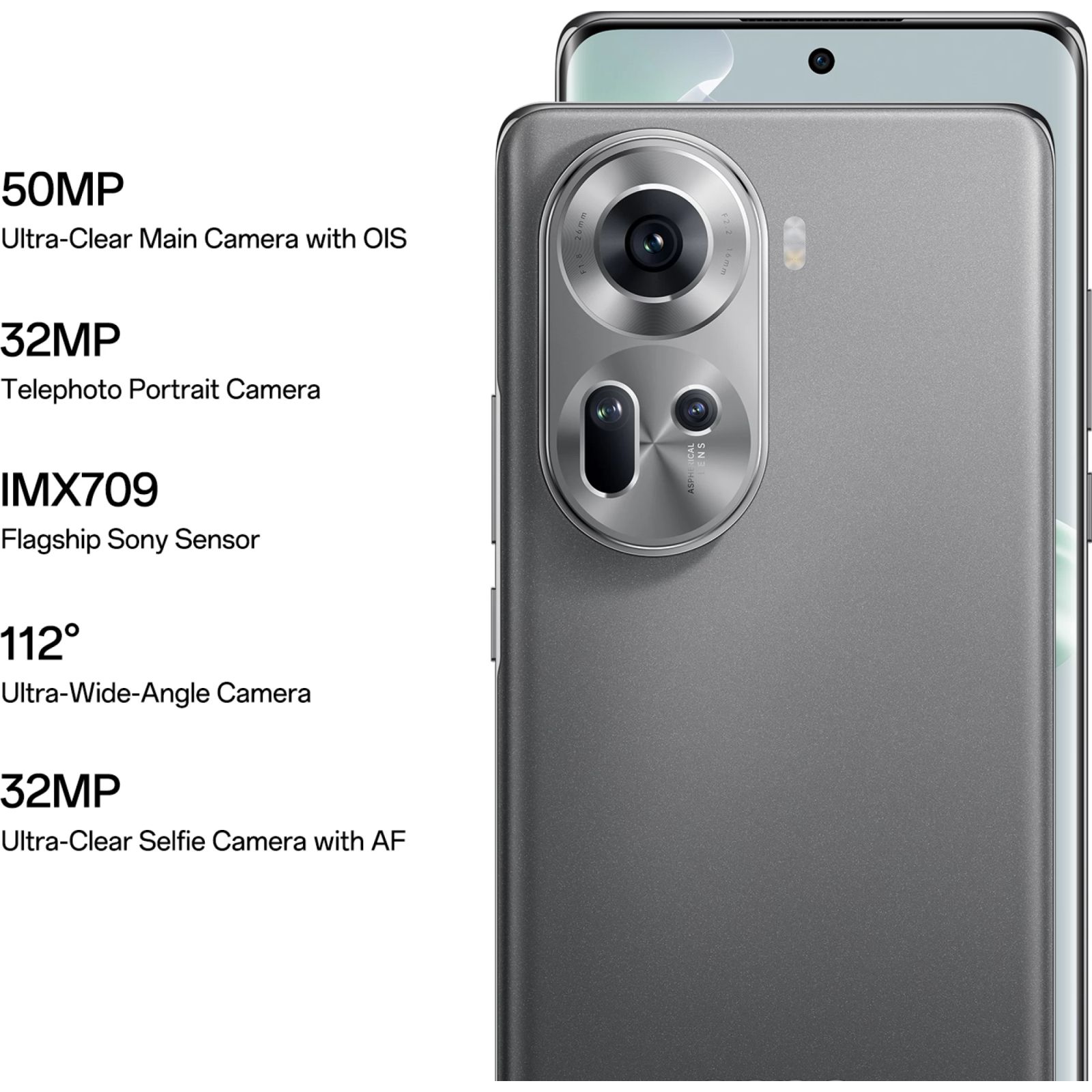 oppo Reno11 5G (8GB RAM, 128GB, Rock Grey) oppo Reno11 5G (8GB RAM, 128GB, Rock Grey)_9