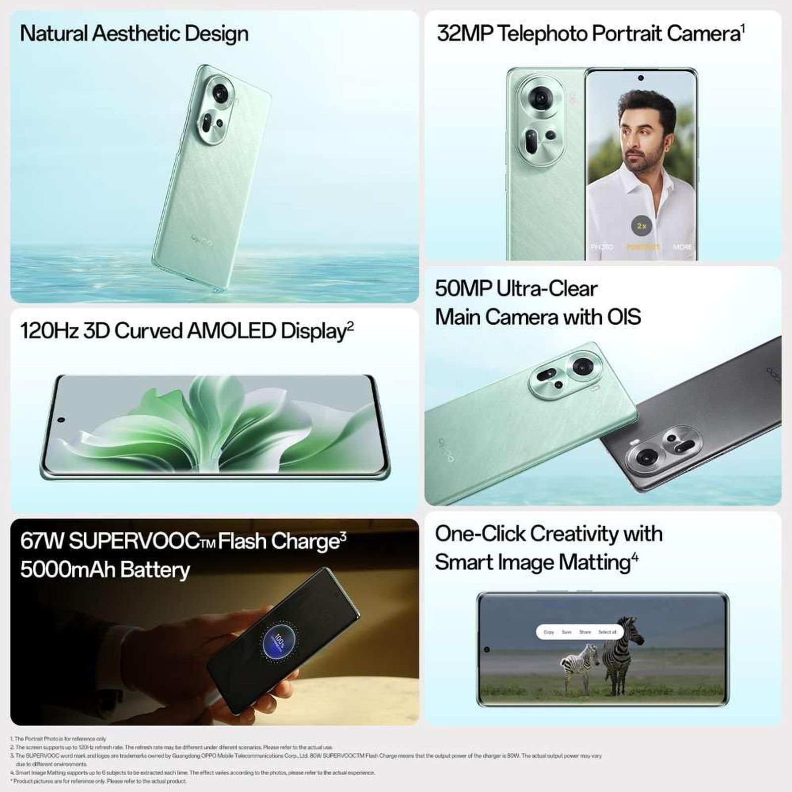 oppo Reno 11 5G (8GB RAM, 256GB, Wave Green) oppo Reno 11 5G (8GB RAM, 256GB, Wave Green)_9