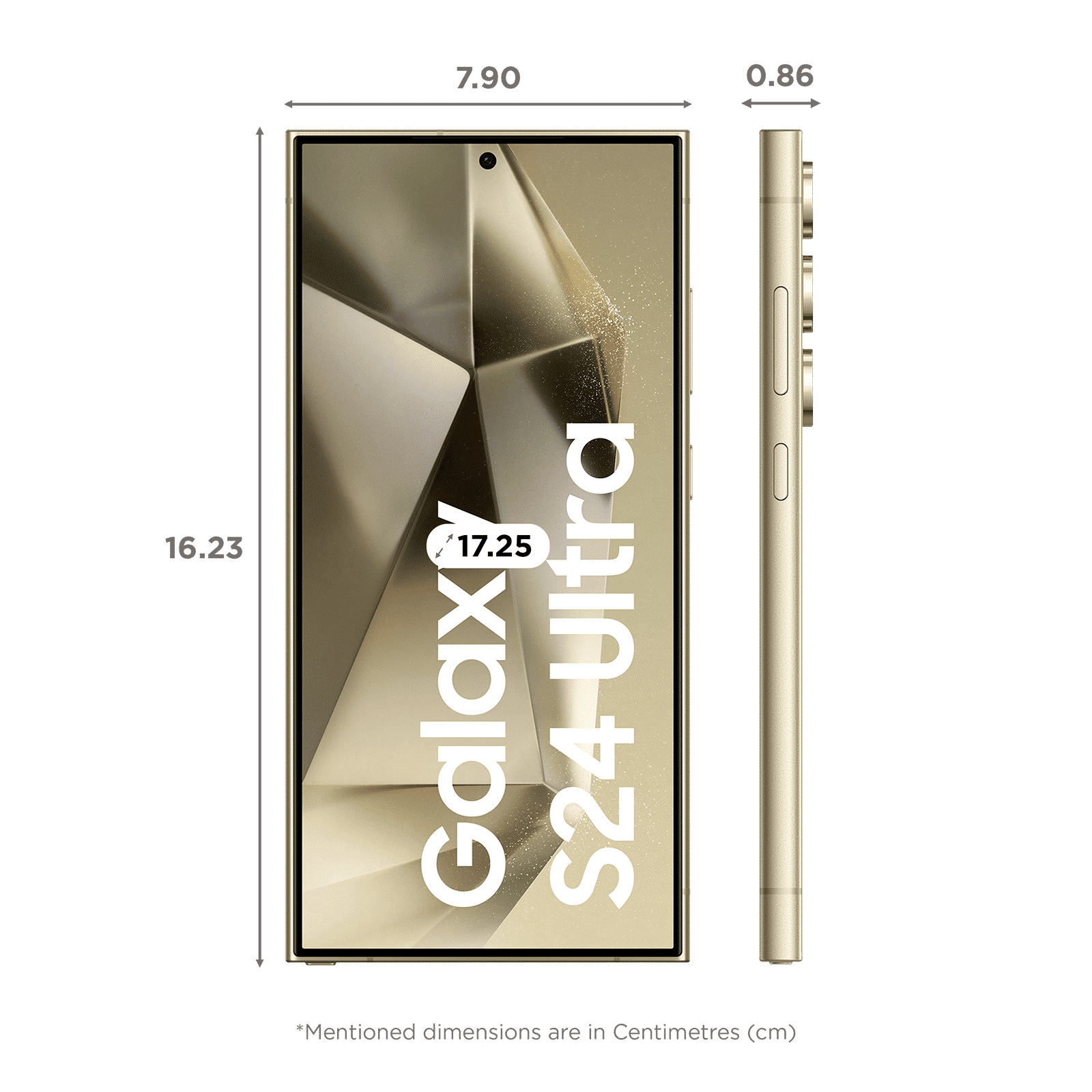 SAMSUNG Galaxy S24 Ultra 5G (12GB RAM, 256GB, Titanium Yellow)_2