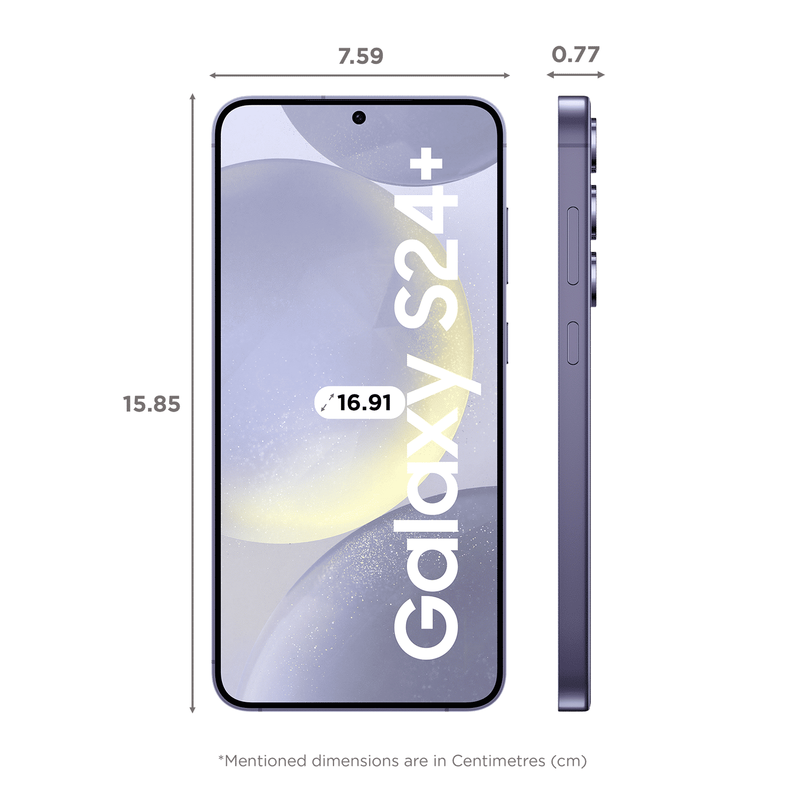 SAMSUNG Galaxy S24 Plus 5G (12GB RAM, 512GB, Cobalt Violet)_2