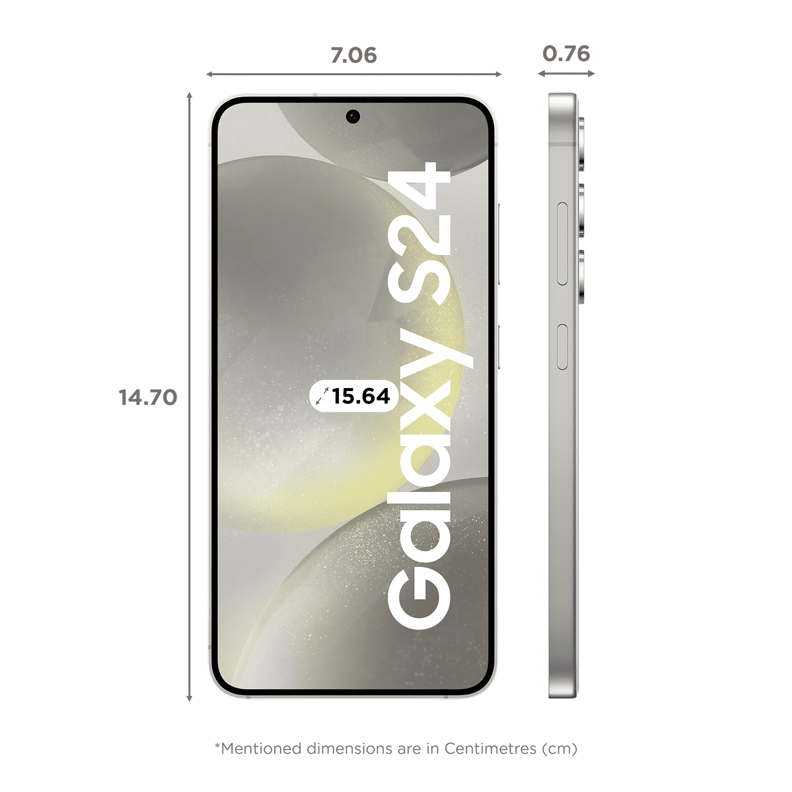 SAMSUNG Galaxy S24 5G (8GB RAM, 512GB, Marble Gray)_2