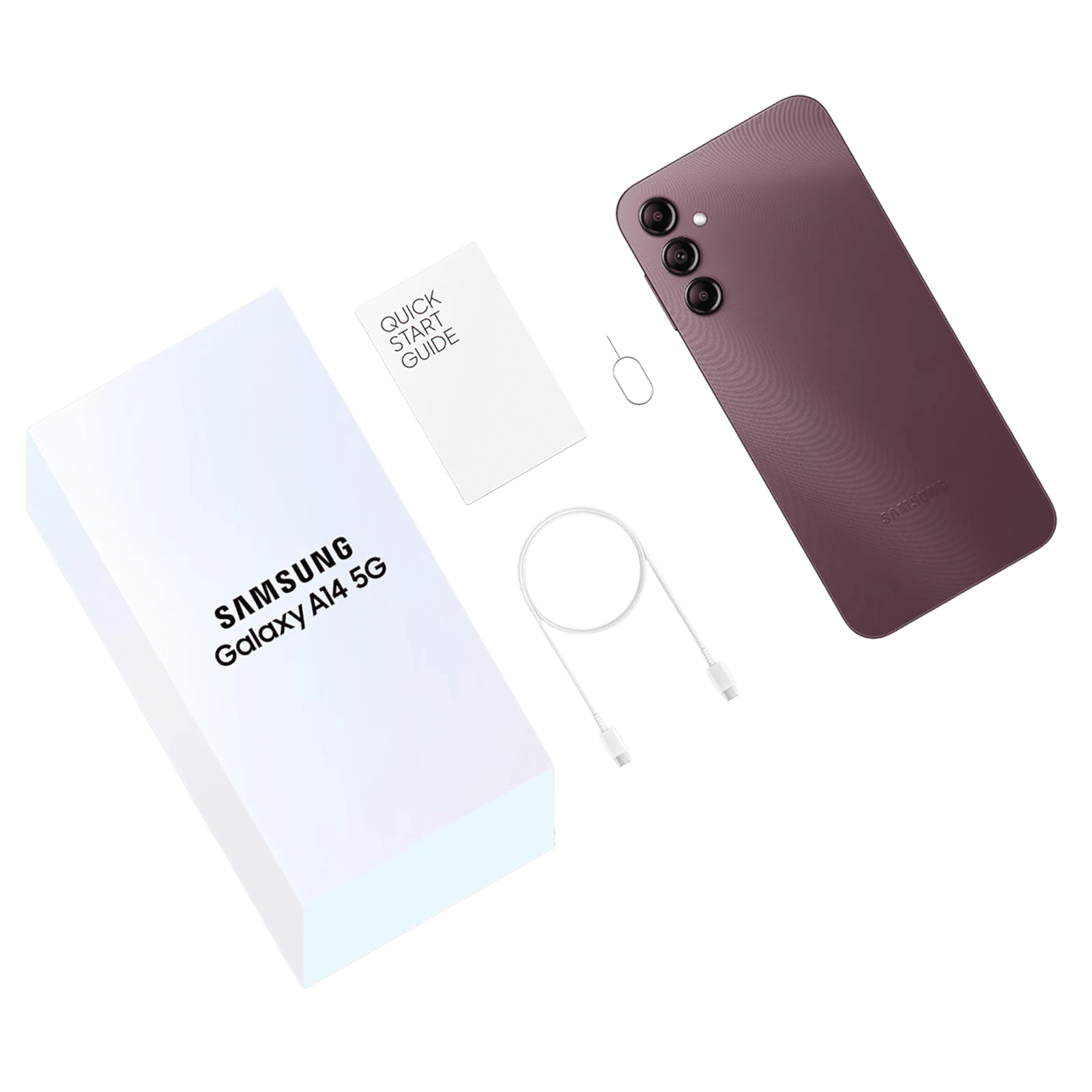 SAMSUNG Galaxy A14 5G (4GB RAM, 128GB, Dark Red)_8