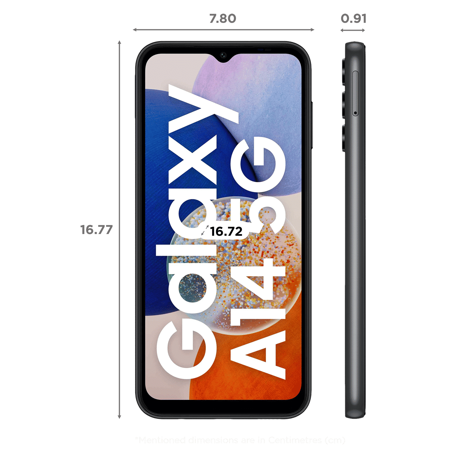 SAMSUNG Galaxy A14 5G (4GB RAM, 128GB, Black)_2