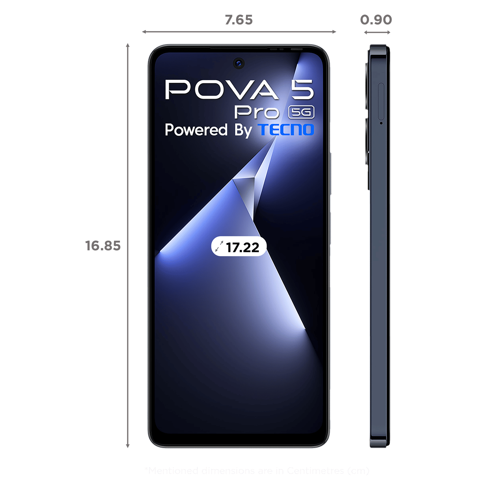 TECNO Pova 5 Pro 5G (8GB RAM, 256GB, Dark Illusion)_2