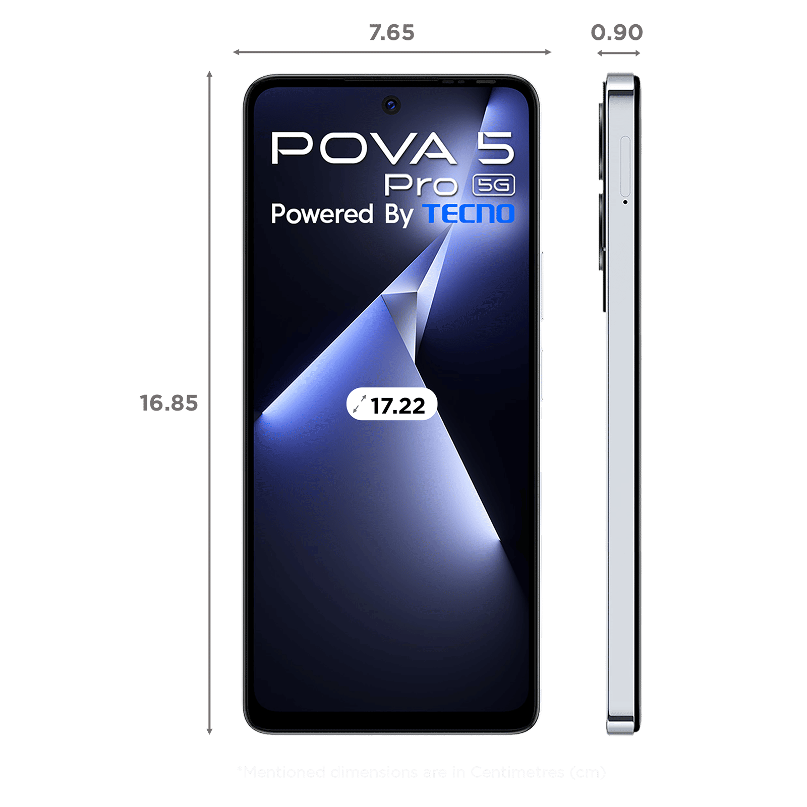 TECNO Pova 5 Pro 5G (8GB RAM, 256GB, Silver Fantasy)_2