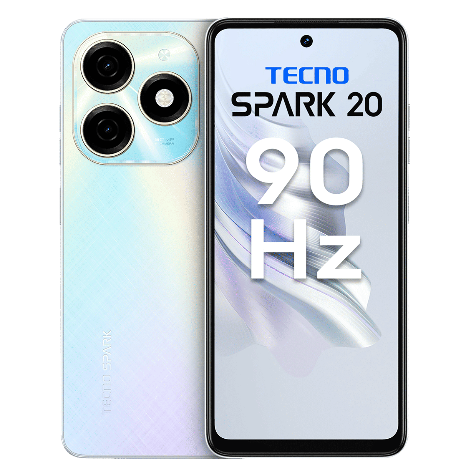 TECNO Spark 20 (8GB RAM, 128GB, Cyber White)_1