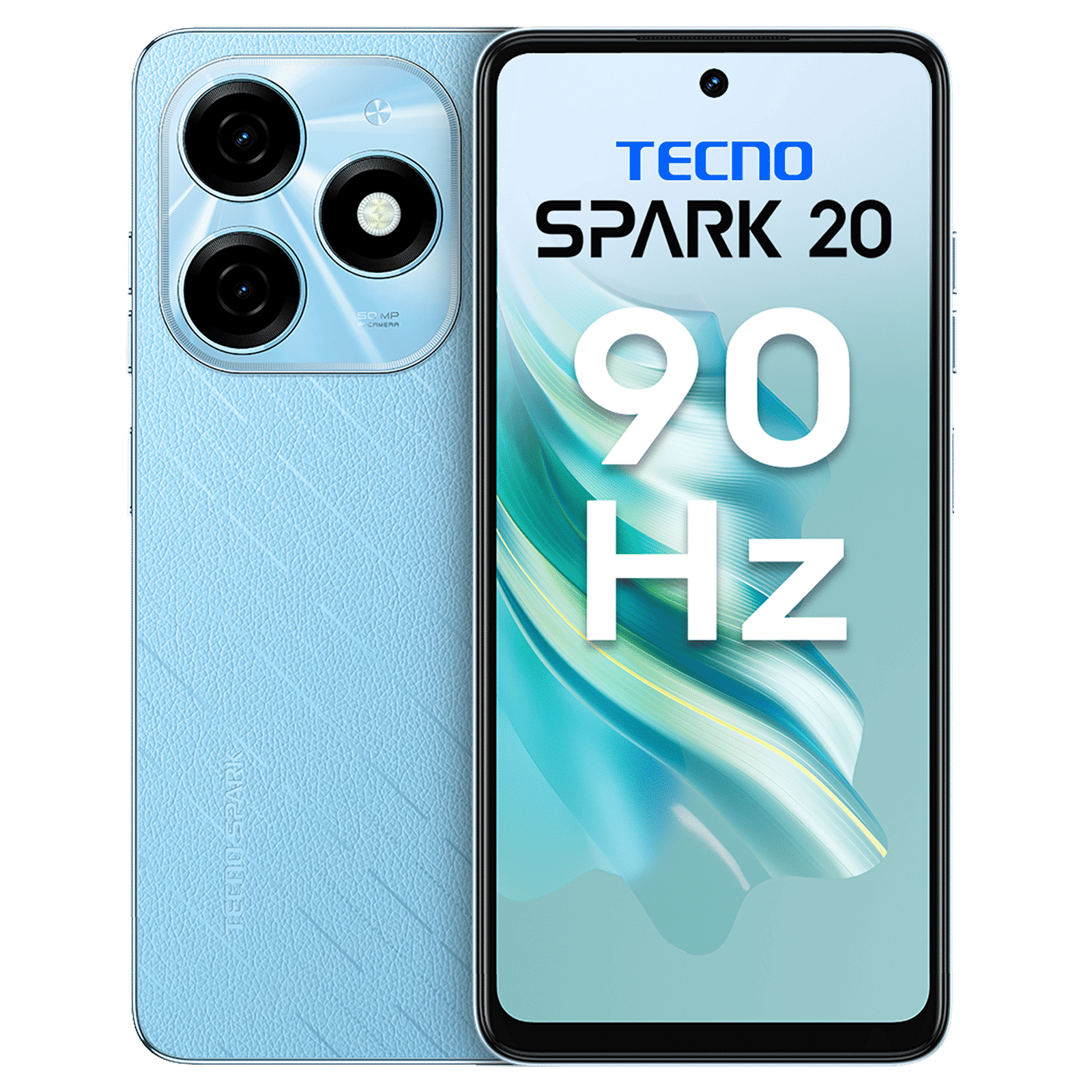 TECNO Spark 20 (8GB RAM, 128GB, Magic Skin Blue)_1