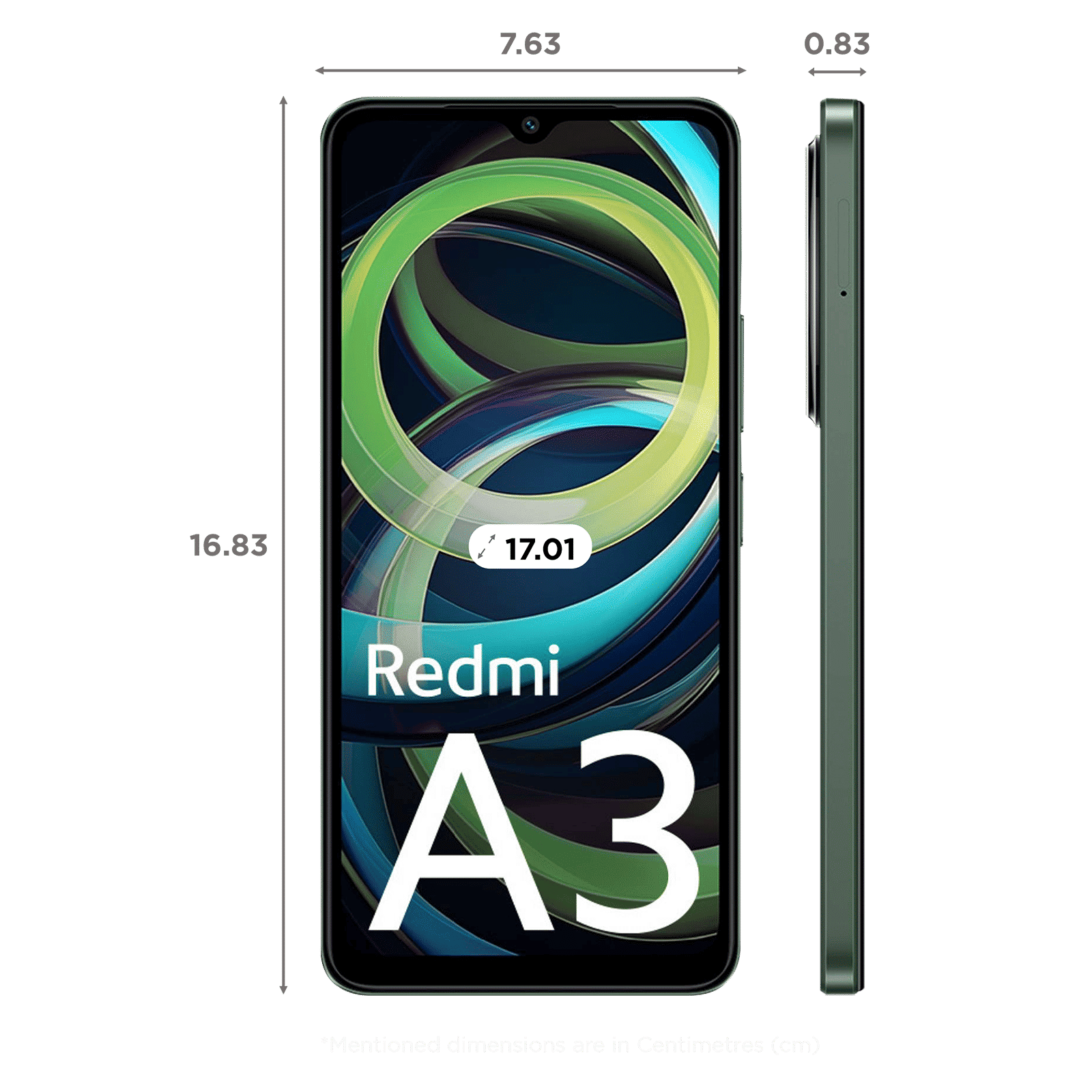 Redmi A3 (3GB RAM, 64GB, Olive Green)_2