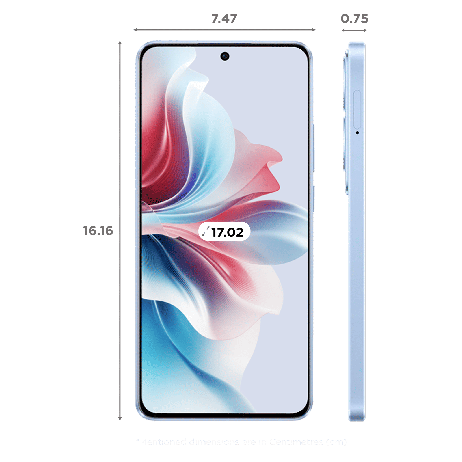 oppo F25 Pro 5G (8GB RAM, 256GB, Ocean Blue) oppo F25 Pro 5G (8GB RAM, 256GB, Ocean Blue)_2