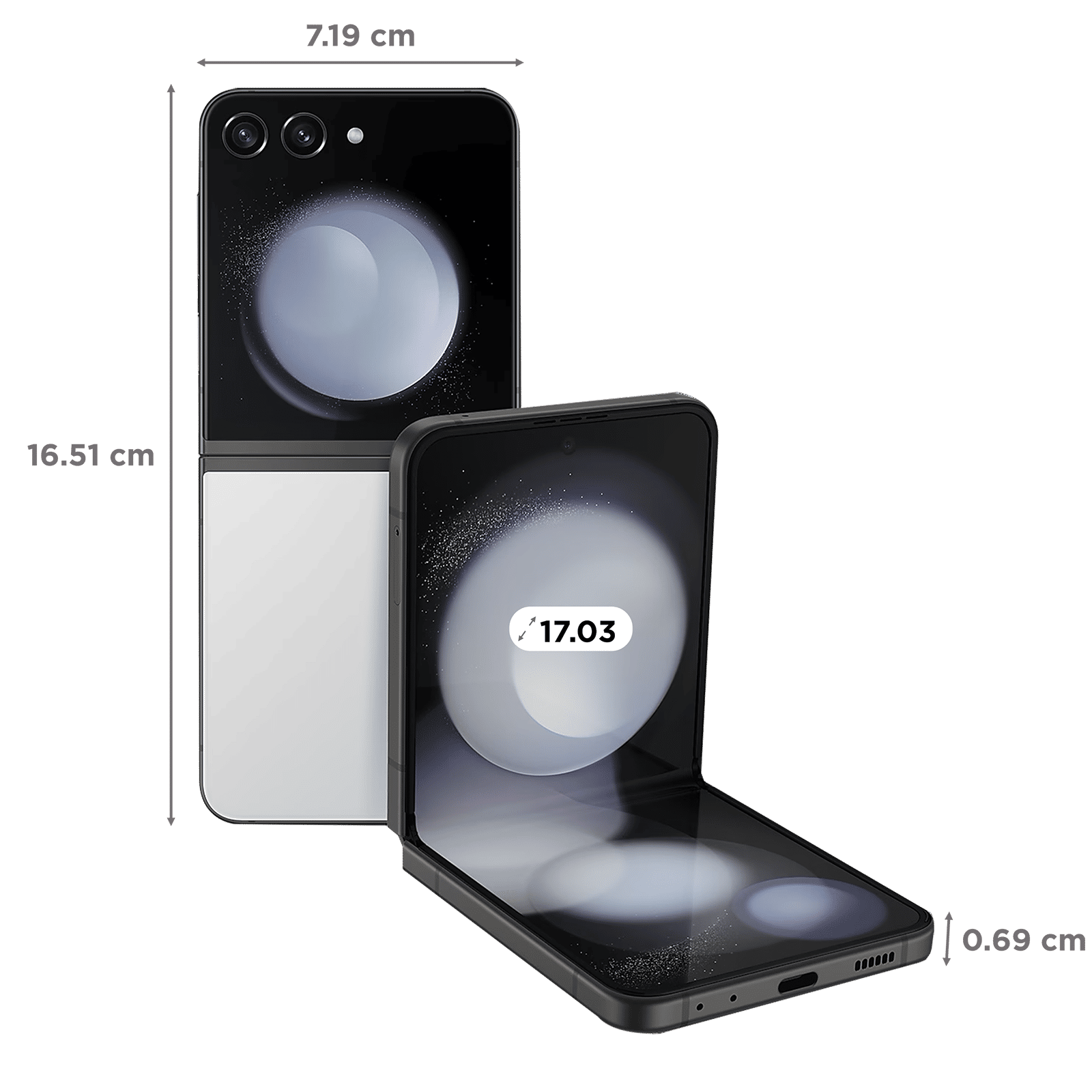 SAMSUNG Galaxy Z Flip5 5G (8GB RAM, 512GB, Gray)_2