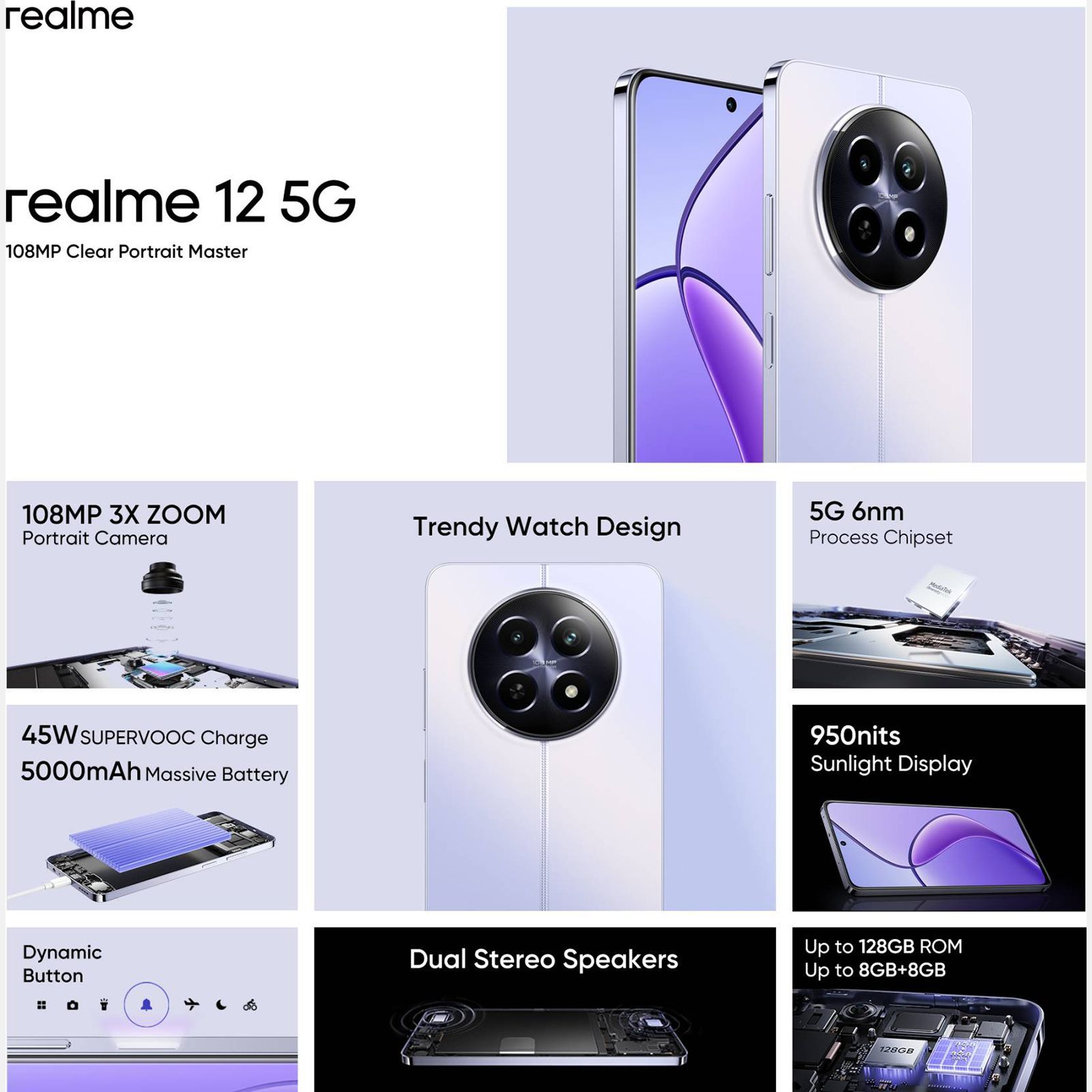 realme 12 5G (8GB RAM, 128GB, Twilight Purple)_15