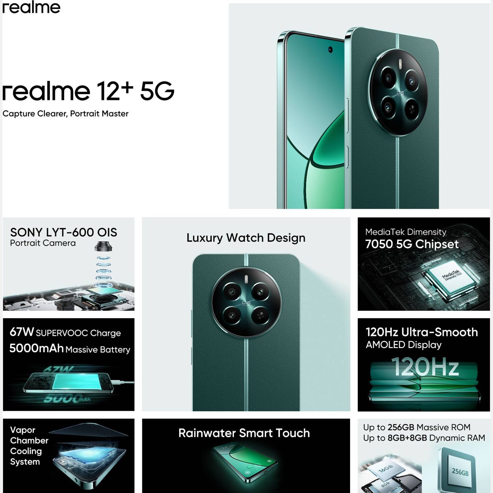 realme 12 Plus 5G (8GB RAM, 256GB, Pioneer Green)_15