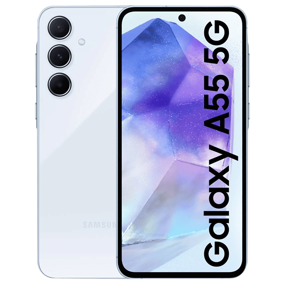 SAMSUNG Galaxy A55 5G (12GB RAM, 256GB, Awesome Iceblue)_1
