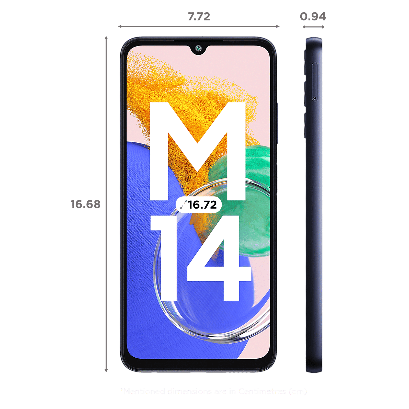 SAMSUNG Galaxy M14 (4GB RAM, 64GB, Sapphire Blue)_2