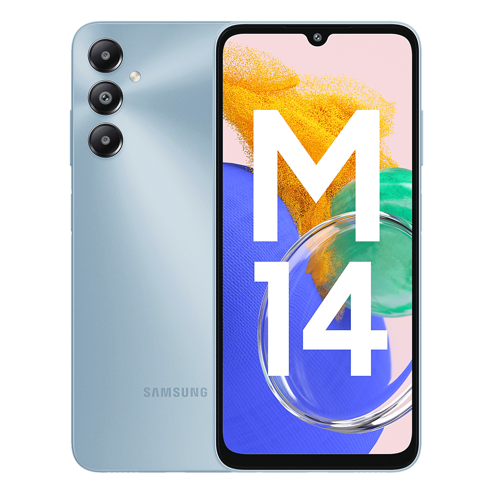 SAMSUNG Galaxy M14 (4GB RAM, 64GB, Arctic Blue)_1