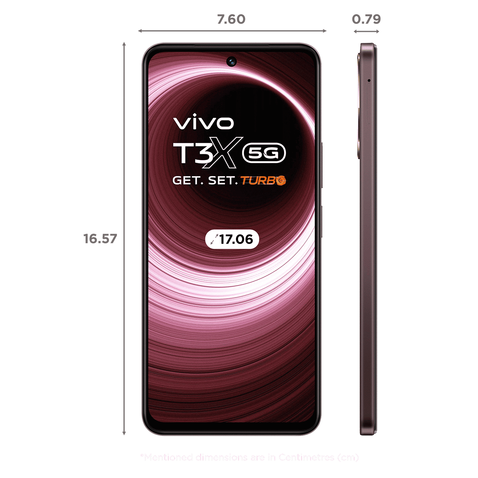 vivo T3x 5G (4GB RAM, 128GB, Crimson Bliss) vivo T3x 5G (4GB RAM, 128GB, Crimson Bliss)_2