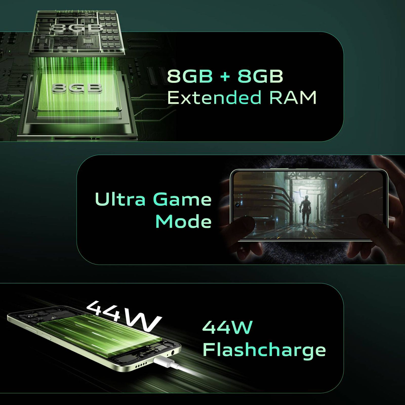 vivo T3x 5G (6GB RAM, 128GB, Celestial Green) vivo T3x 5G (6GB RAM, 128GB, Celestial Green)_17