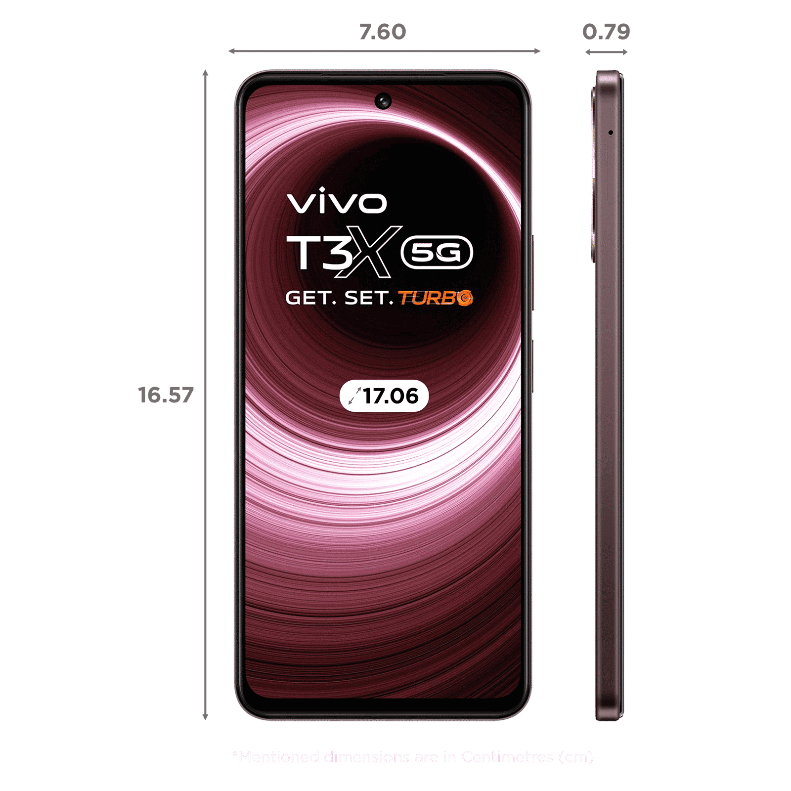 vivo T3x 5G (8GB RAM, 128GB, Crimson Bliss)_2