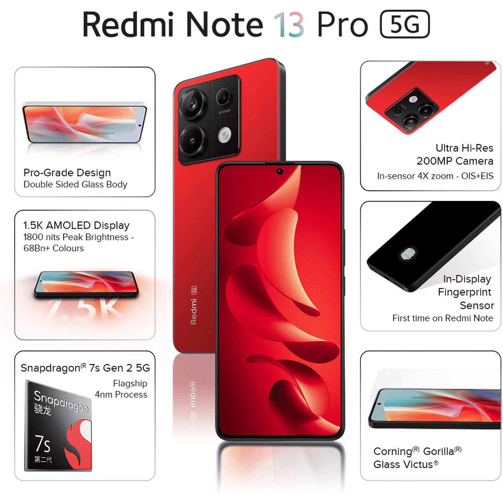 Redmi Note 13 Pro 5G (8GB RAM, 128GB, Scarlet Red)_17