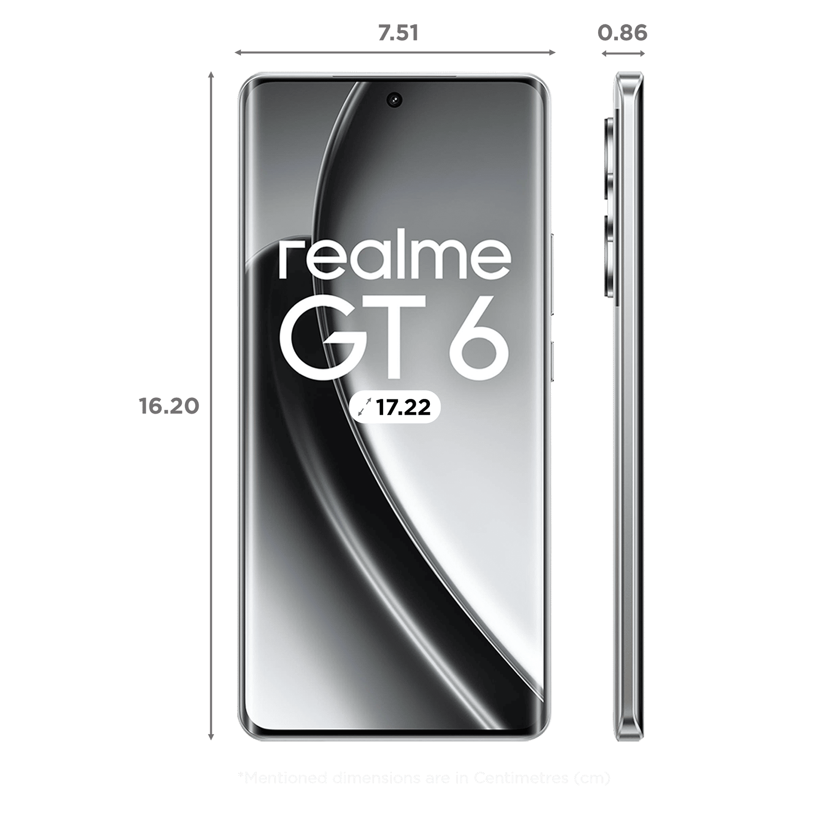 realme GT 6 5G (12GB RAM, 256GB, Fluid Silver)_2
