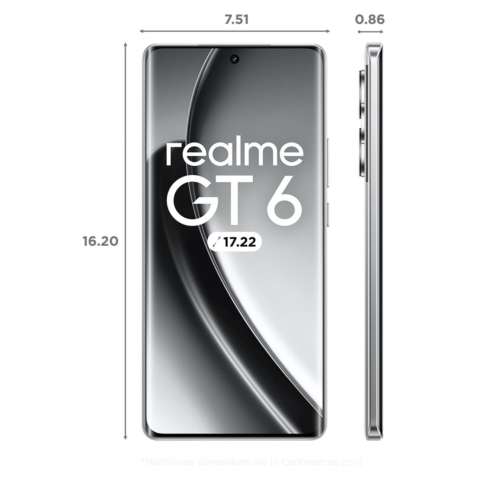 realme GT 6 5G (16GB RAM, 512GB, Fluid Silver) realme GT 6 5G (16GB RAM, 512GB, Fluid Silver)_2