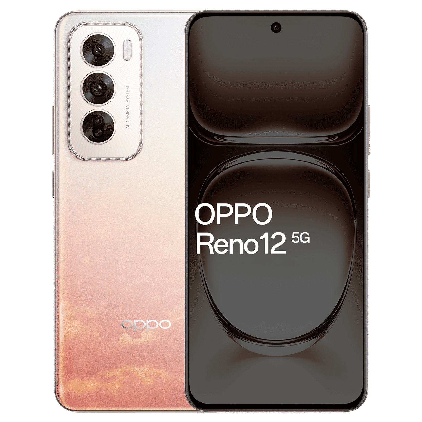 oppo Reno 12 5G (8GB RAM, 256GB, Sunset Pink)_1