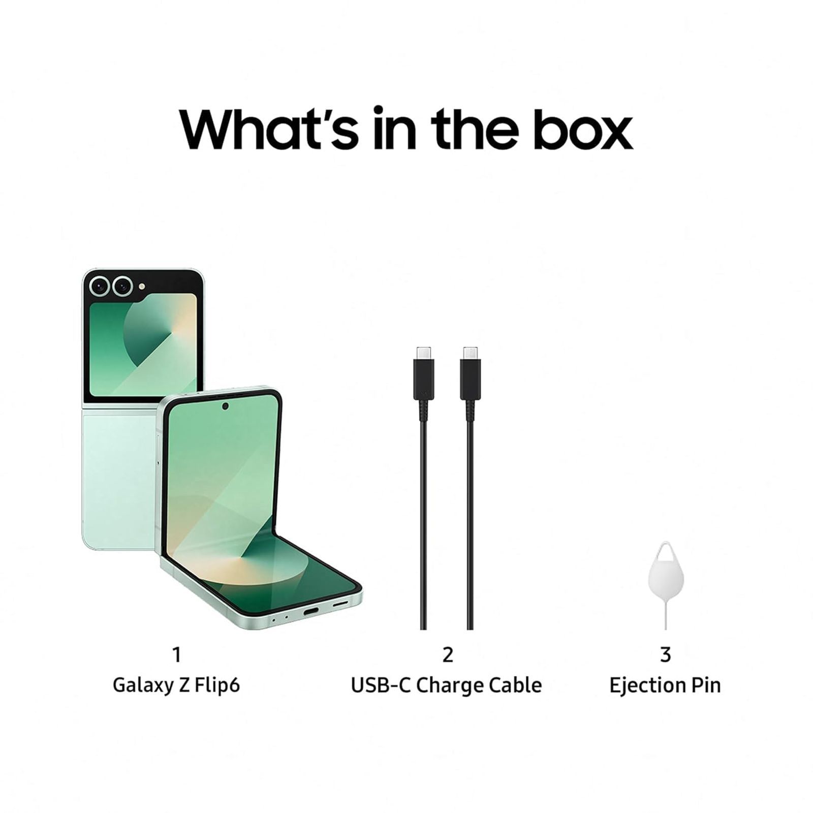 SAMSUNG Galaxy Z Flip6 5G (12GB RAM, 256GB, Mint)_9