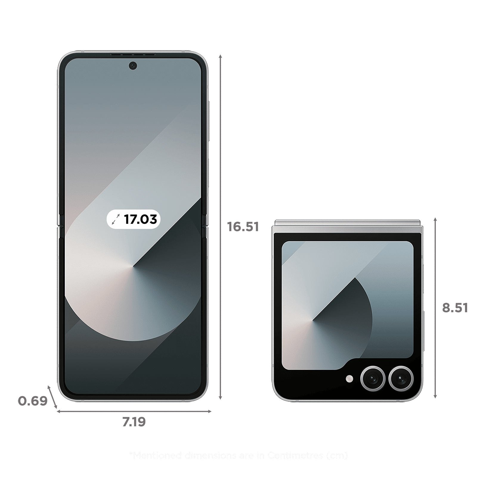 SAMSUNG Galaxy Z Flip6 5G (12GB RAM, 512GB, Silver Shadow) SAMSUNG Galaxy Z Flip6 5G (12GB RAM, 512GB, Silver Shadow)_2