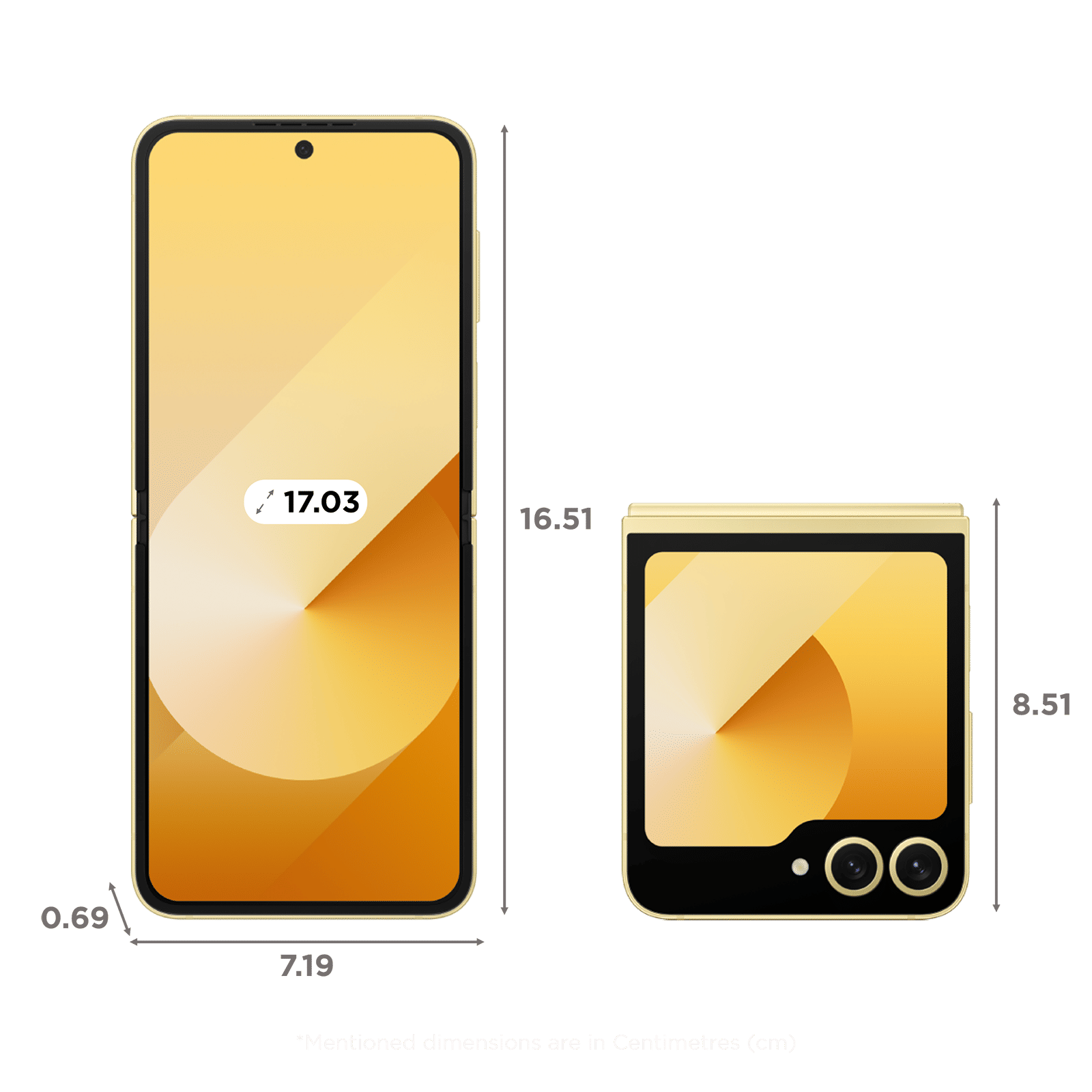 SAMSUNG Galaxy Z Flip6 5G (12GB RAM, 256GB, Yellow)_2
